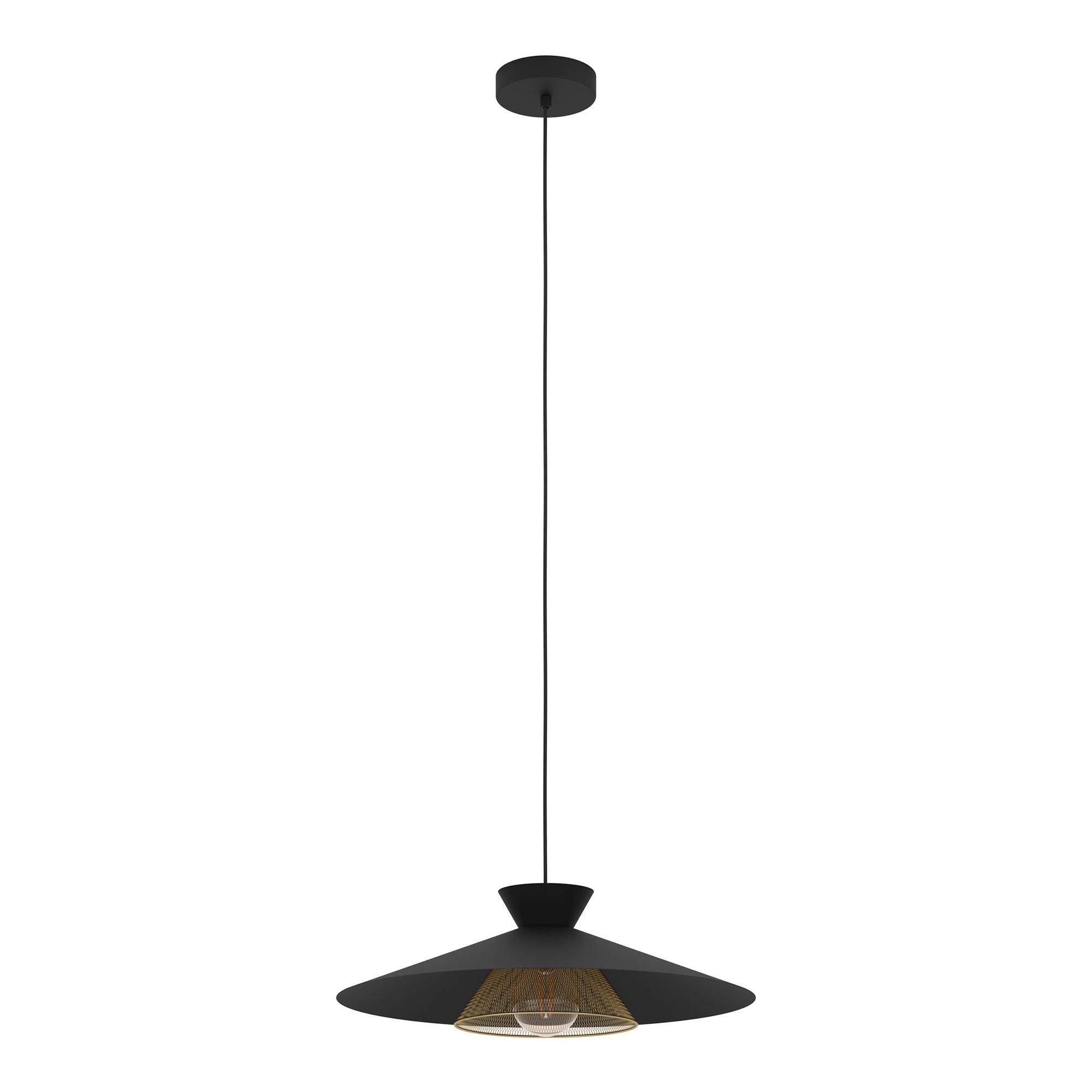 Suspension GRIZEDALE noir Ø50cm