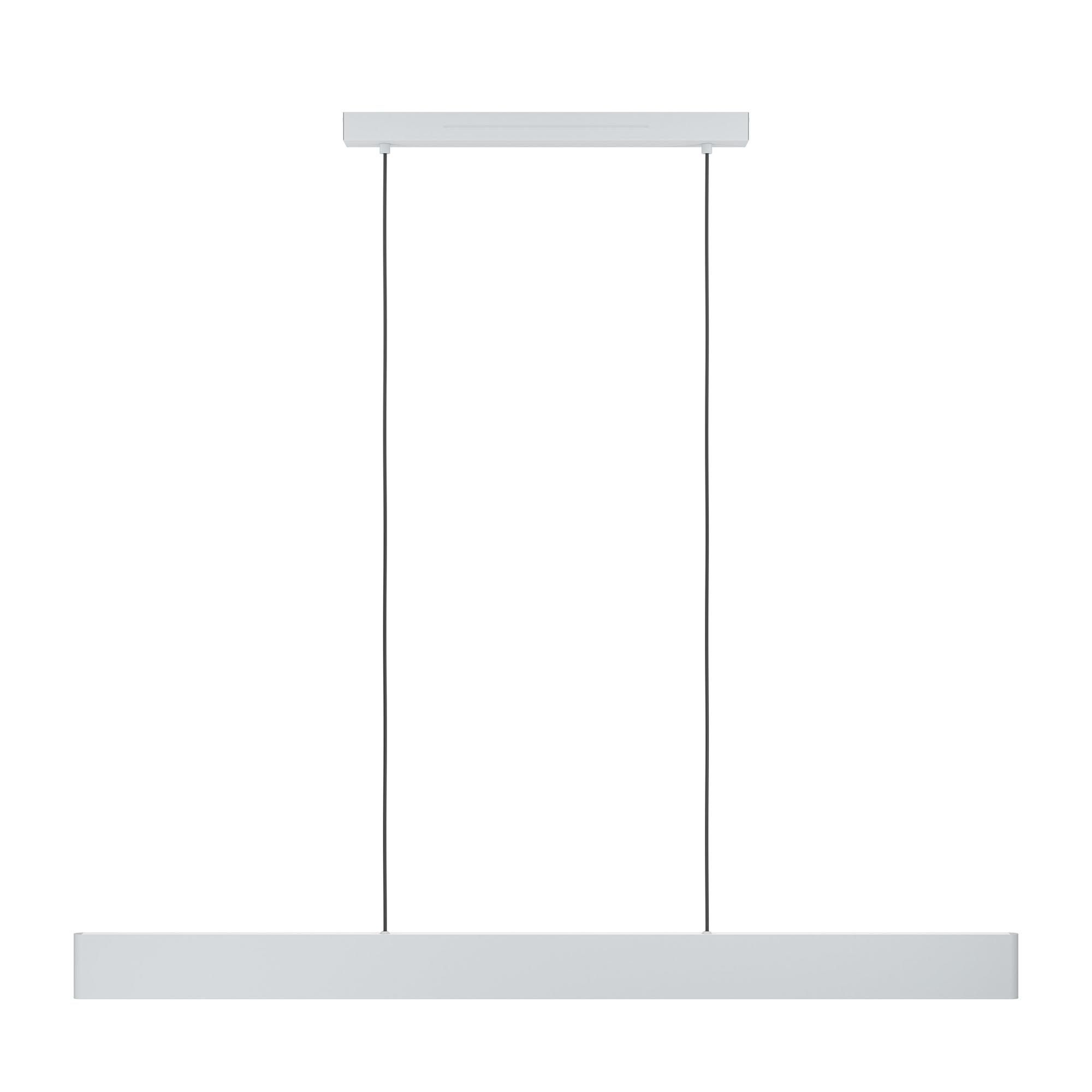 Suspension LED dimmable connecté ANDREA-Z gris L117cm