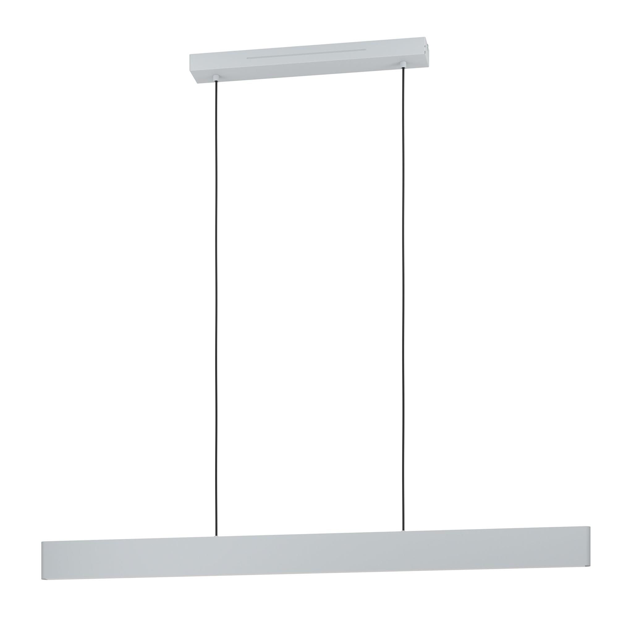 Suspension LED dimmable connecté ANDREA-Z gris L117cm