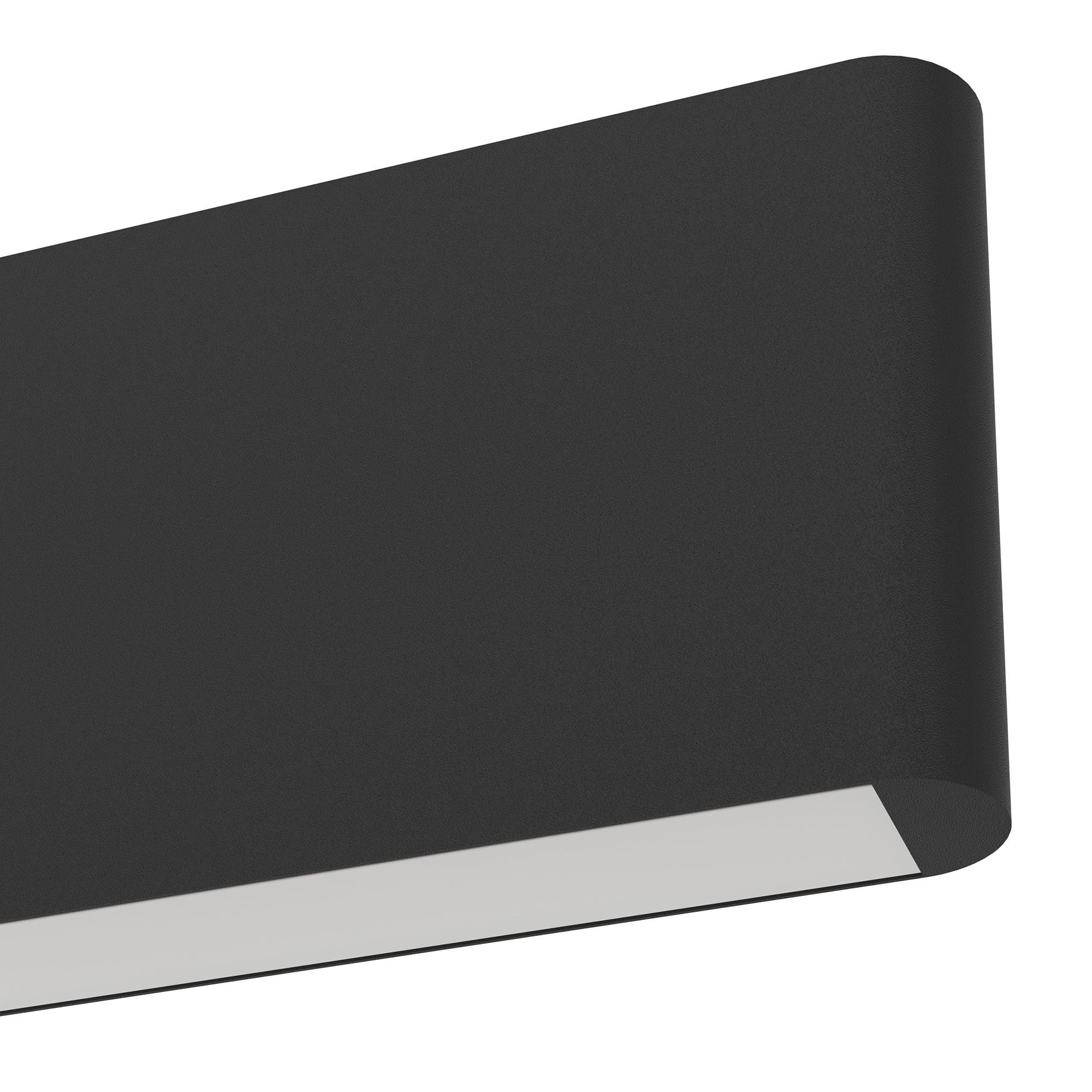 Suspension LED dimmable connecté ANDREAS-Z noir L117cm