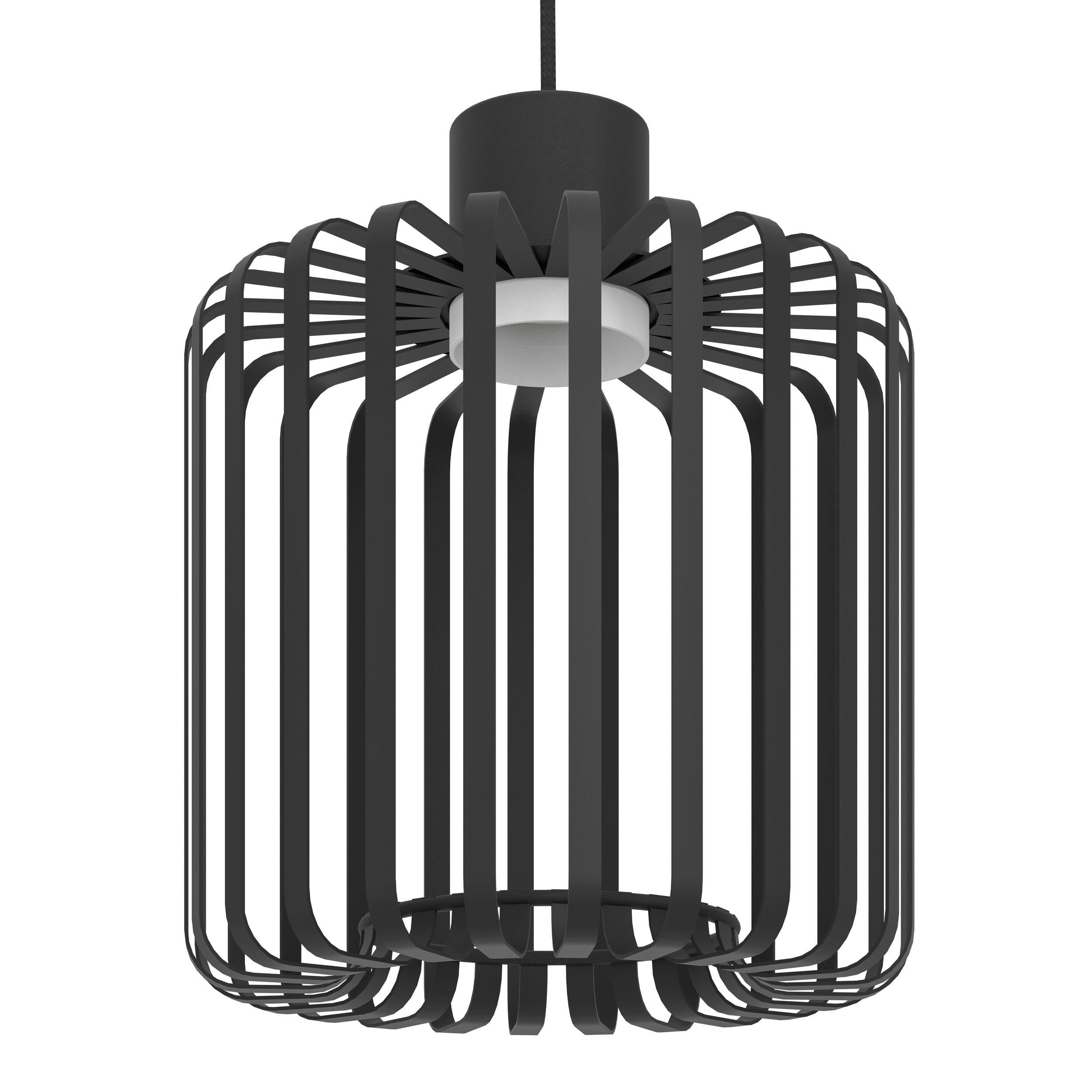 Suspension LED dimmable connecté GINESTRONE-Z noir/blanc L90cm