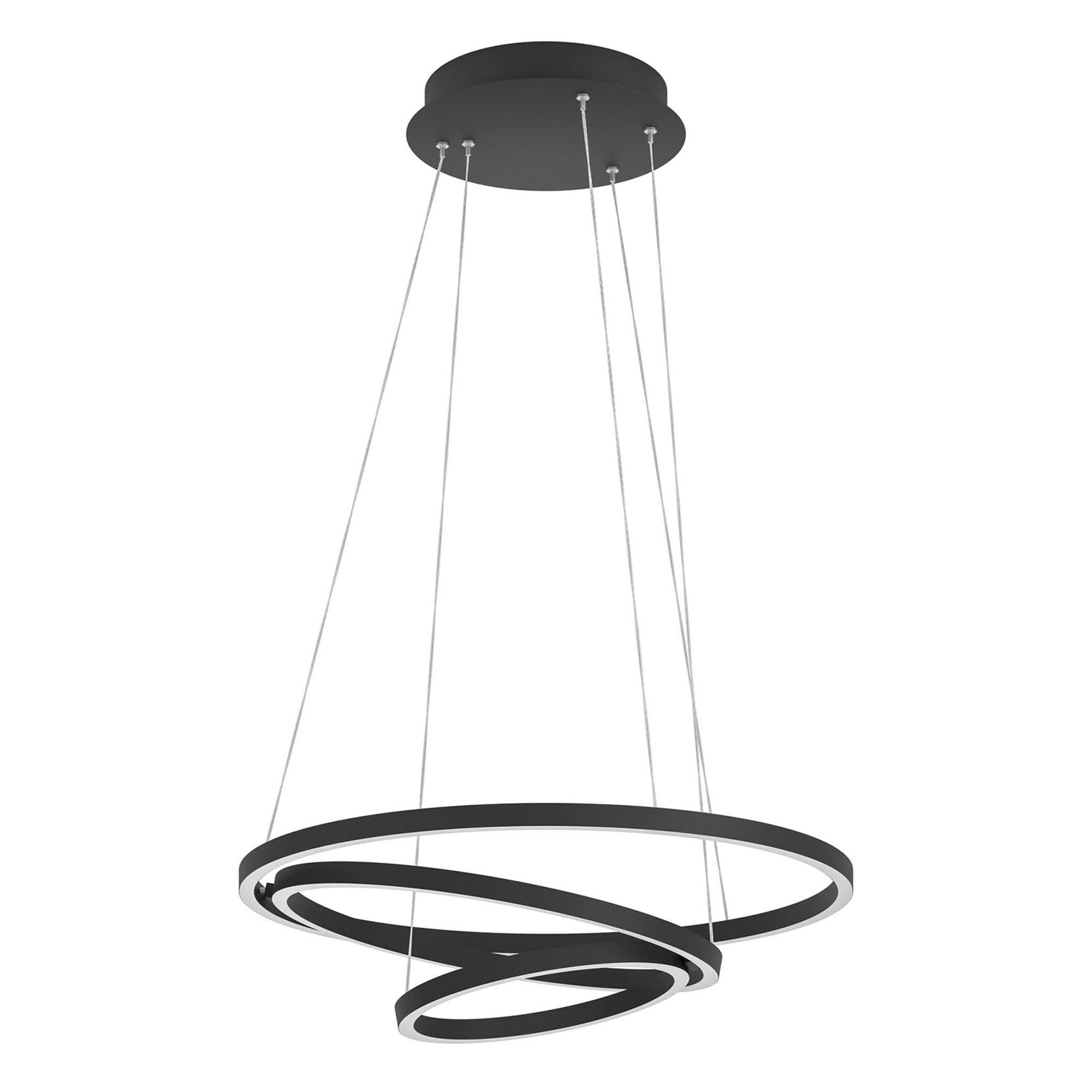 Suspension LED dimmable connecté LOBINERO-Z blanc Ø58cm