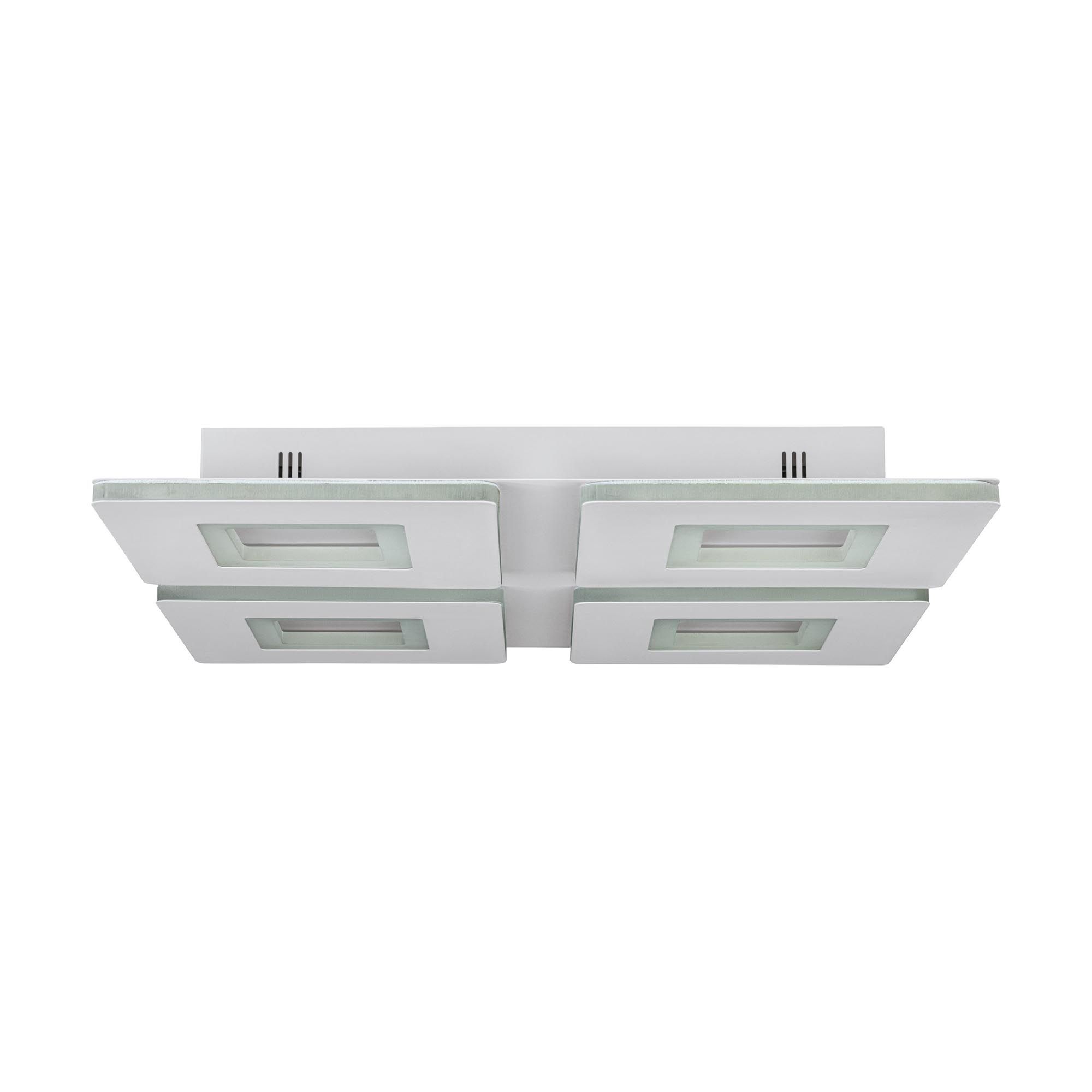 Plafonnier LED dimmable connecté PADROGIANO-Z blanc L45cm