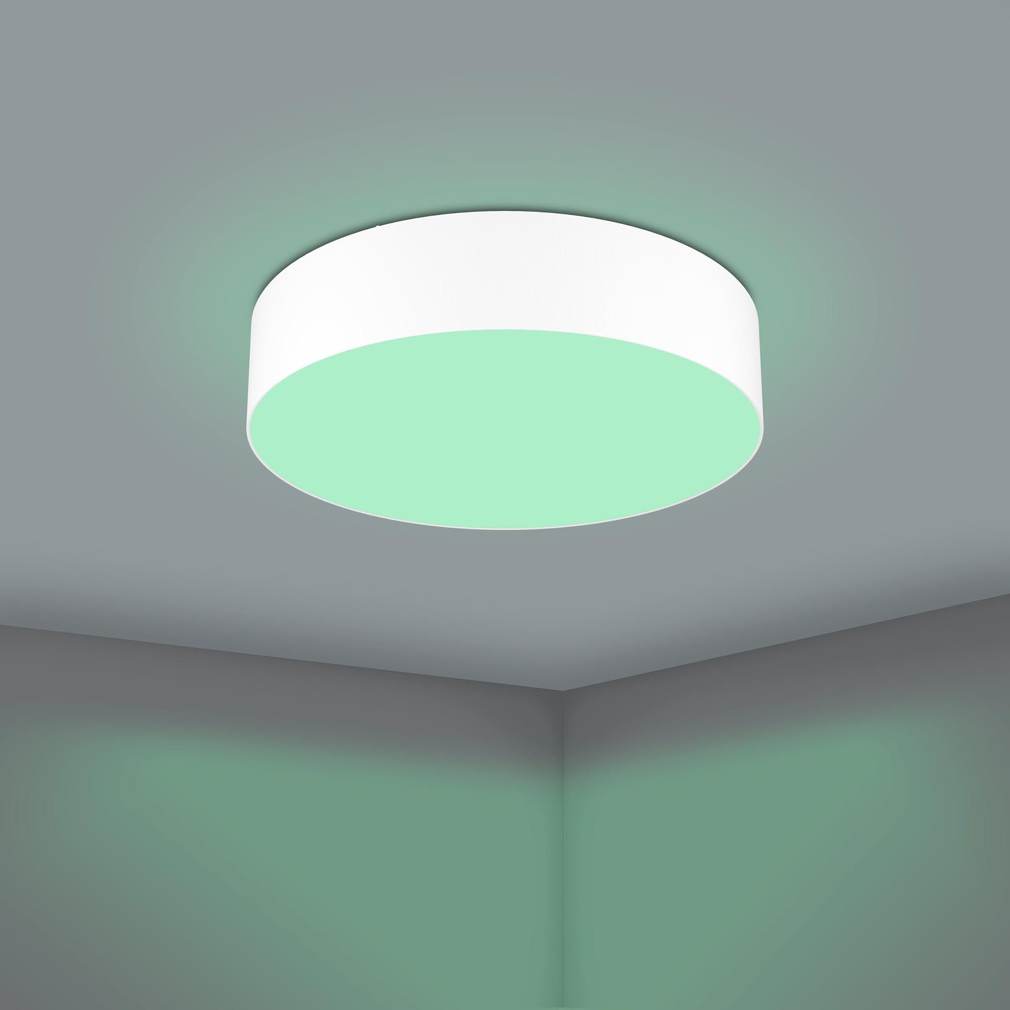 Plafonnier LED dimmable connecté ROMAO-Z blanc Ø57cm