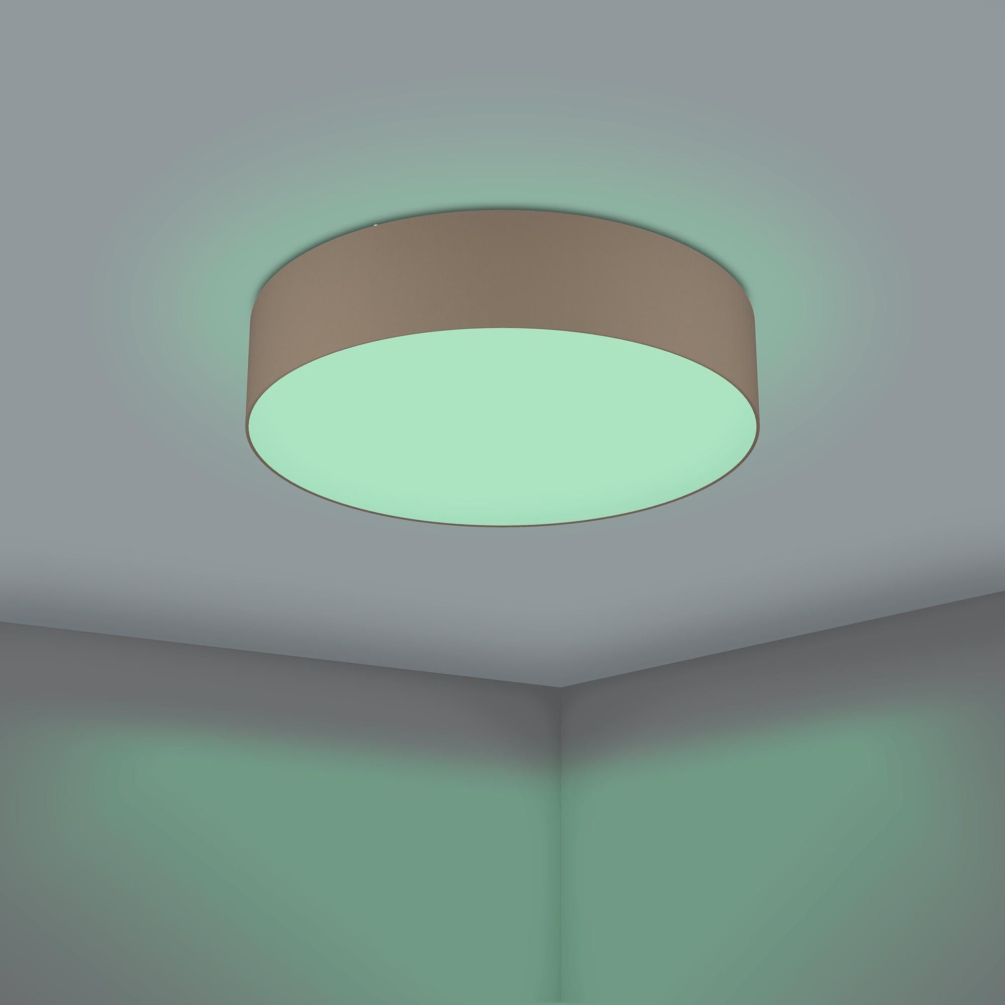 Plafonnier LED dimmable connecté ROMAO-Z blanc Ø57cm