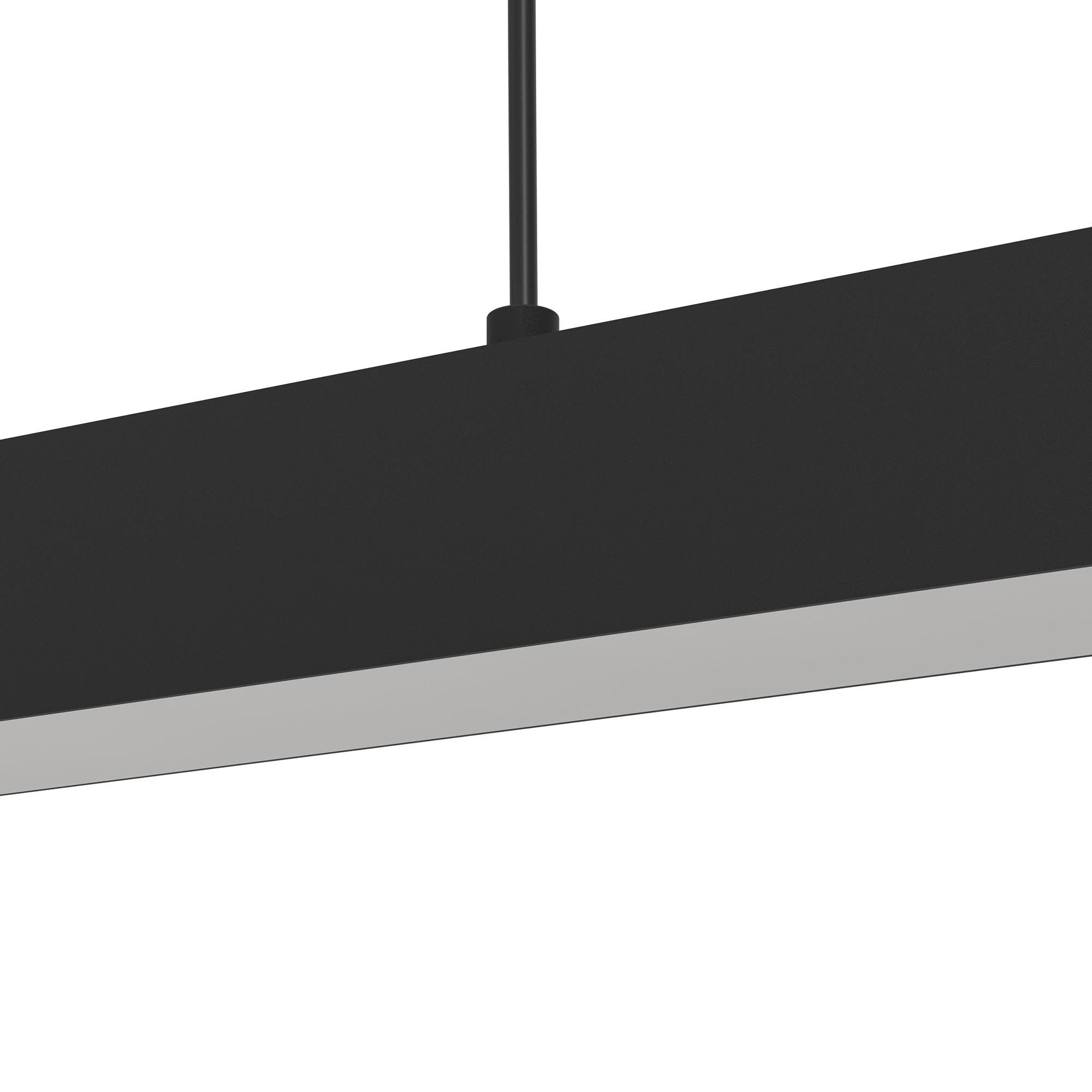 Suspension LED dimmable connecté SIMOLARIS-Z noir/blanc L122cm