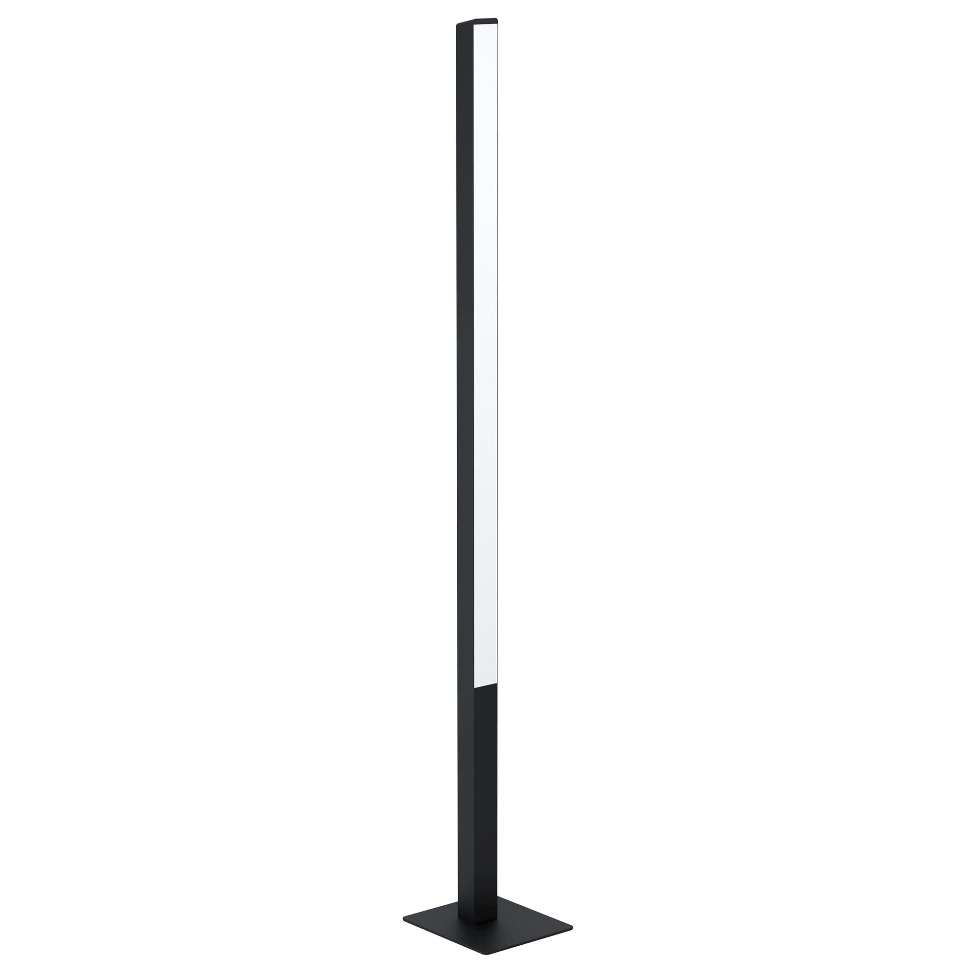 Lampadaire LED dimmable connecté SIMOLARIS-Z noir/blanc H161,5cm