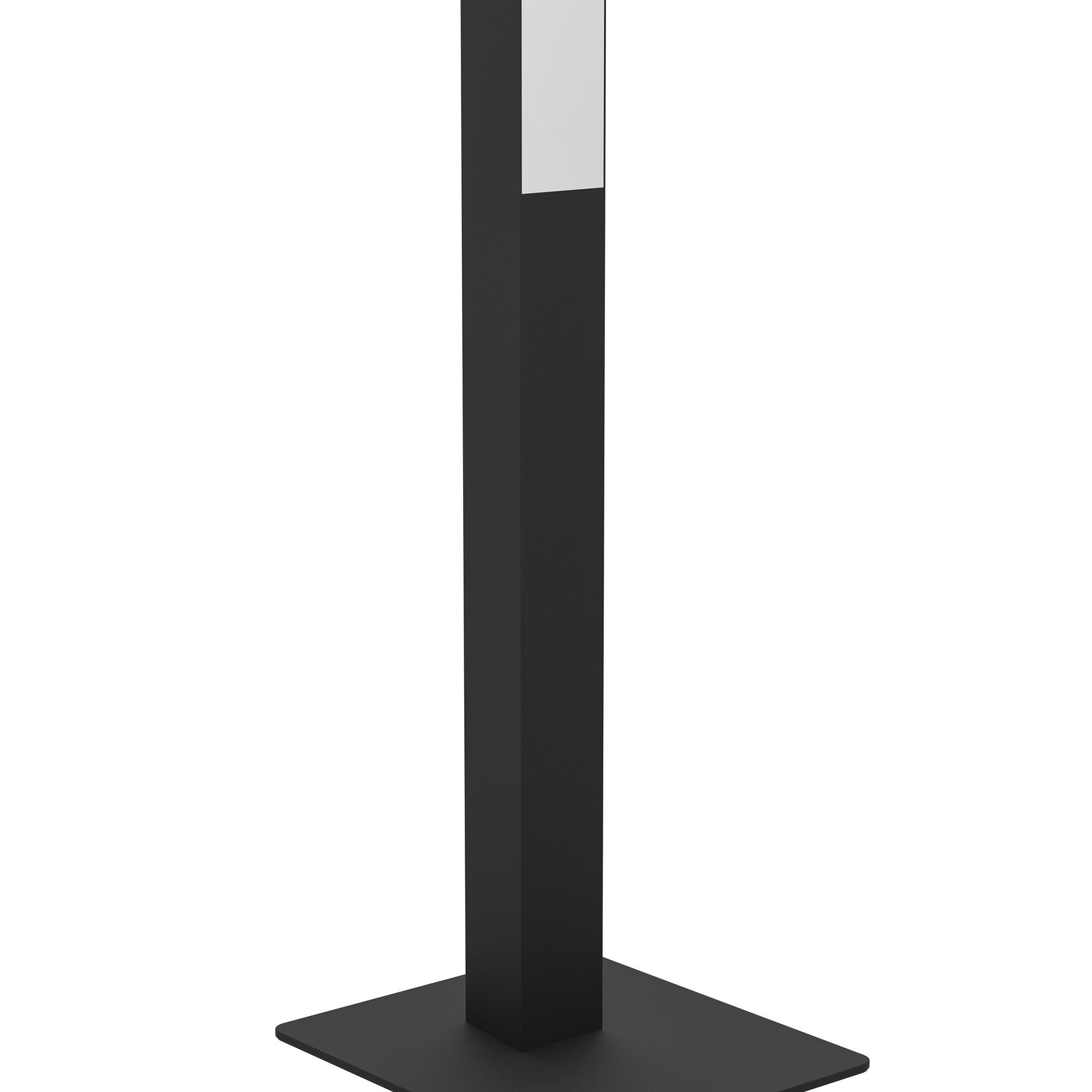Lampadaire LED dimmable connecté SIMOLARIS-Z noir/blanc H161,5cm