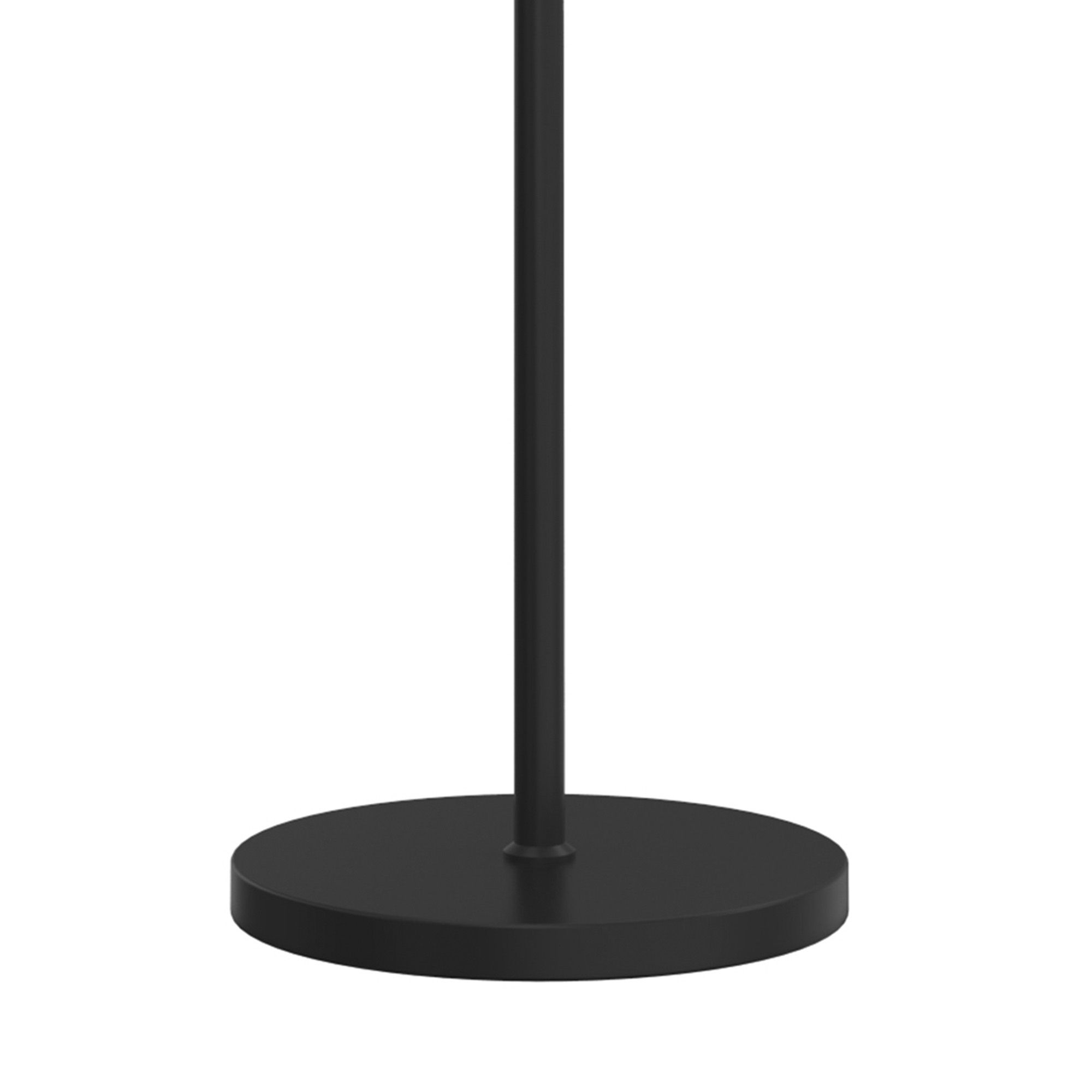 Lampadaire LED dimmable TOULOUSE noir/doré H153cm
