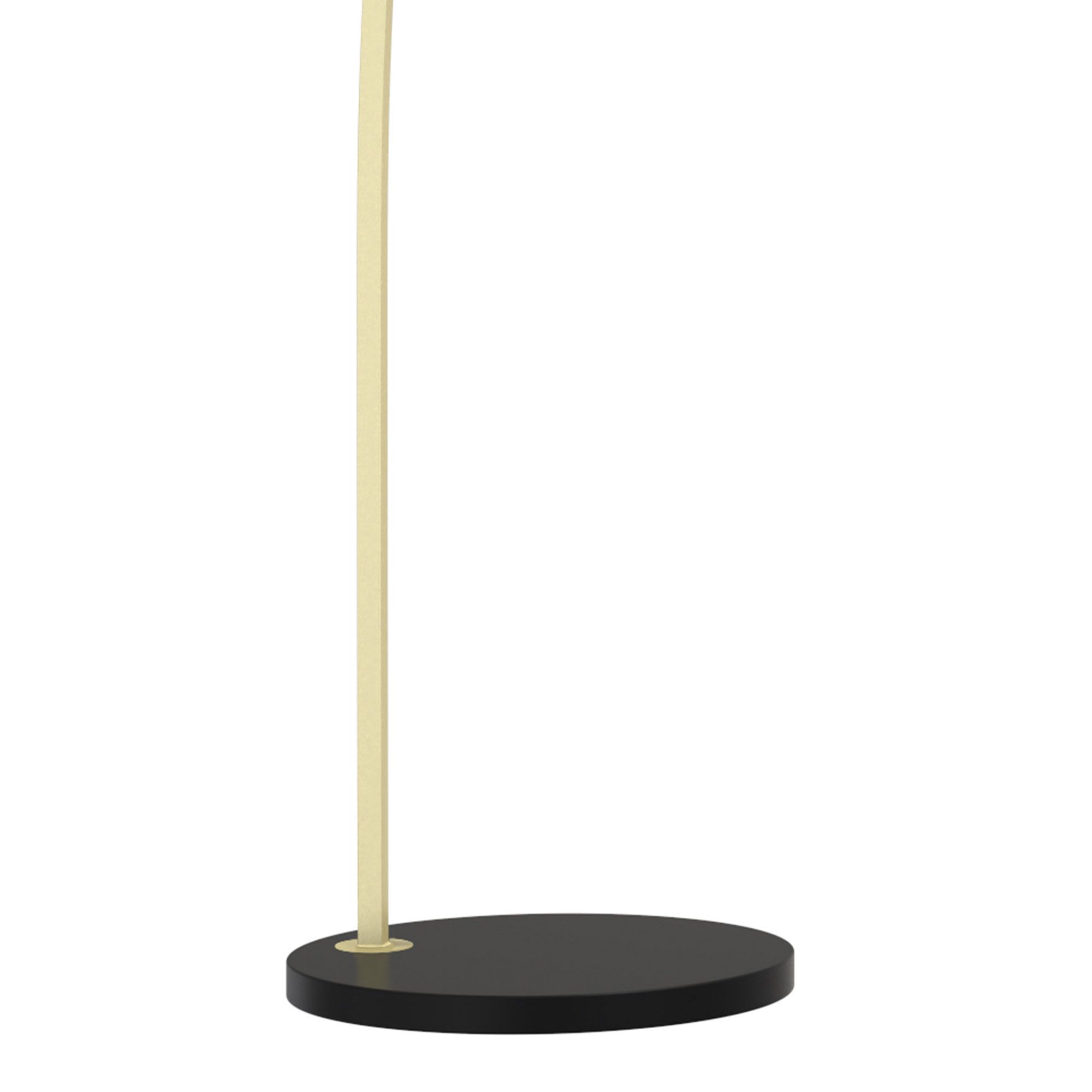 Lampadaire LED dimmable ROSCOFF noir/doré H180cm