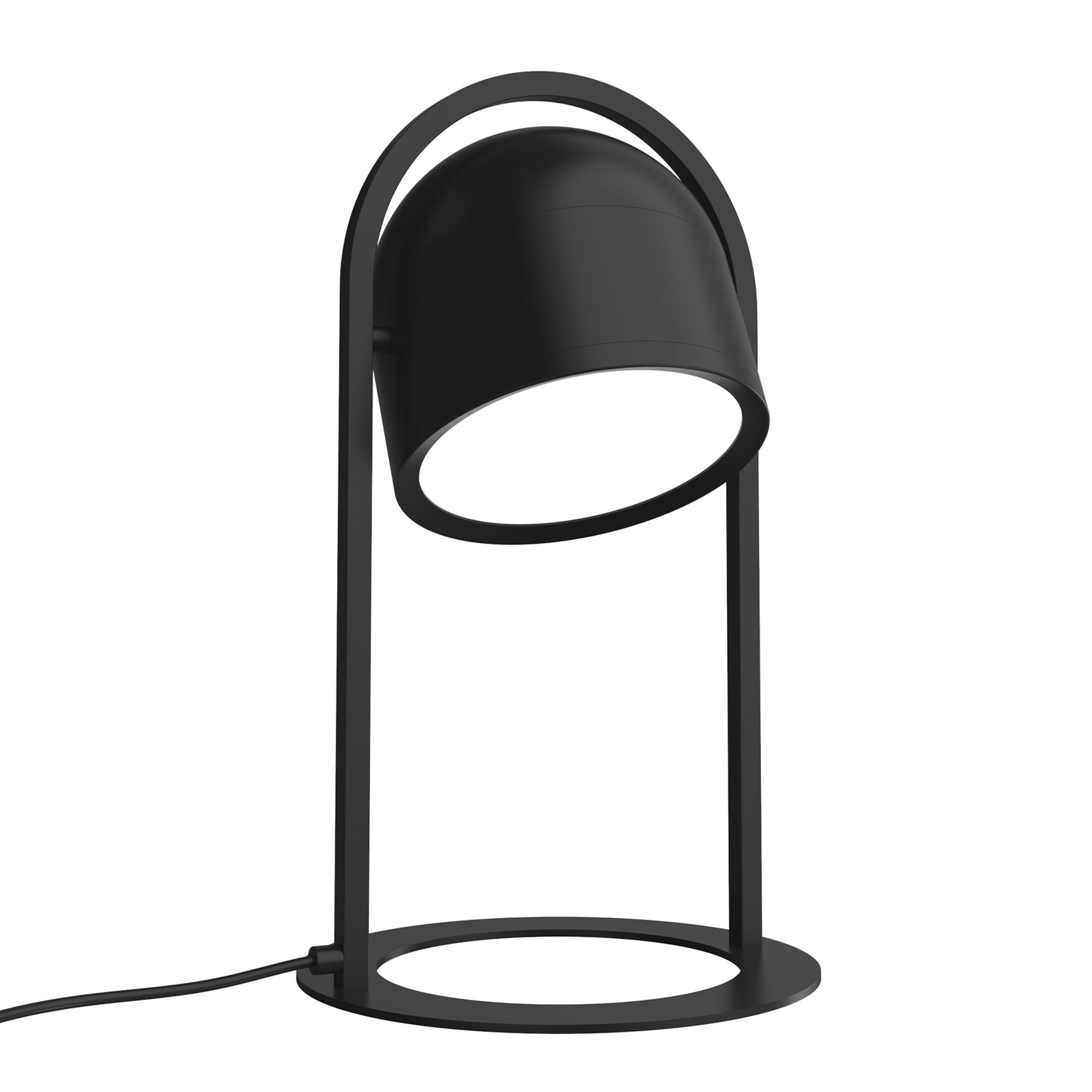 Lampe à poser LED dimmable NIZZA noir H35cm