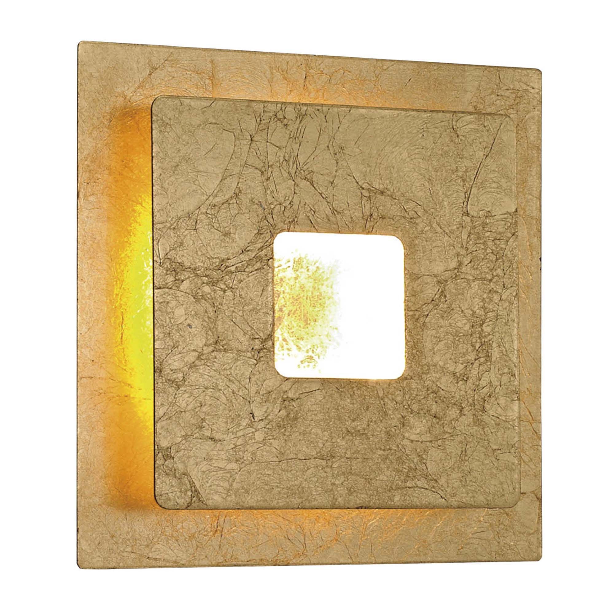 Applique LED BAYONNE doré Ø18cm