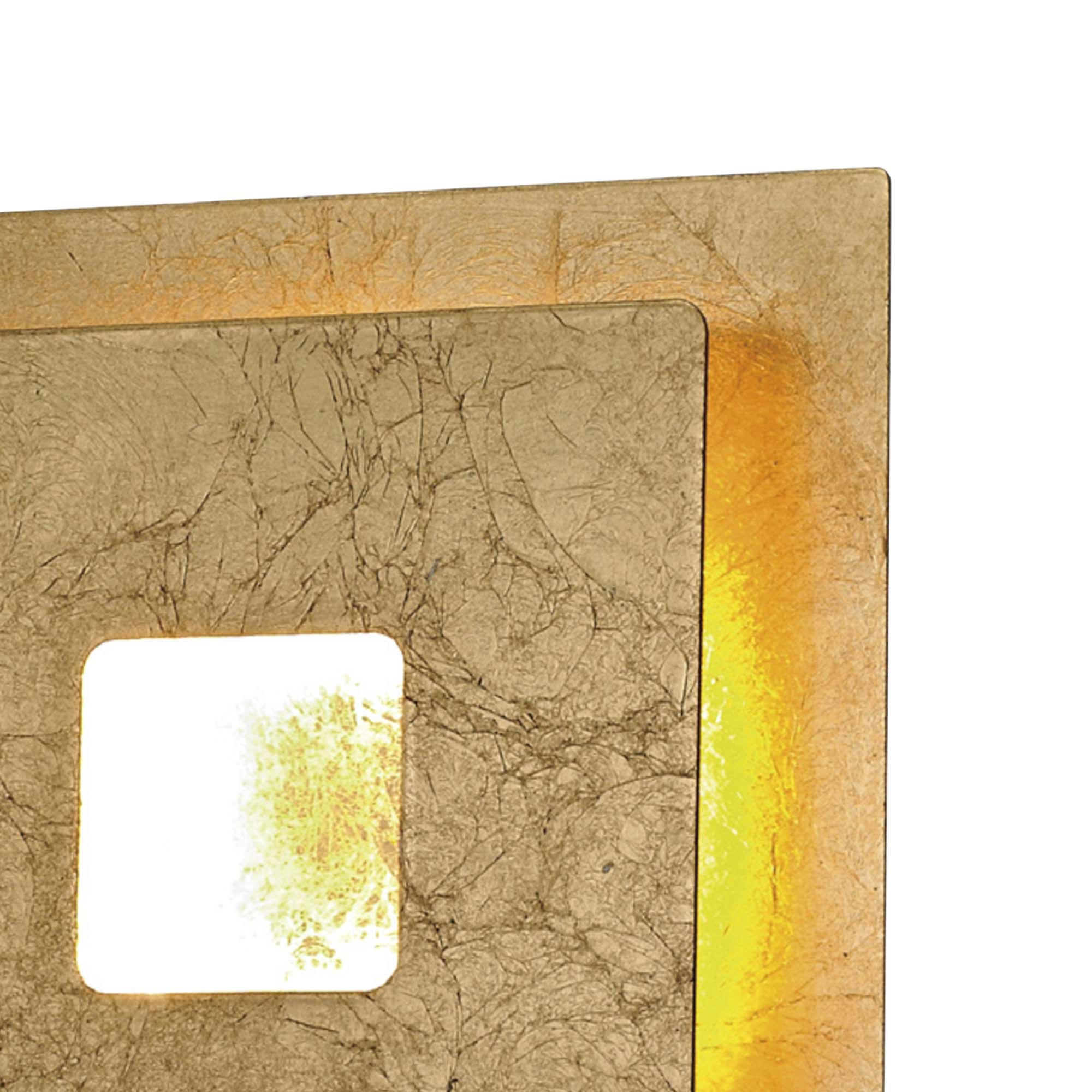 Applique LED BAYONNE doré Ø18cm