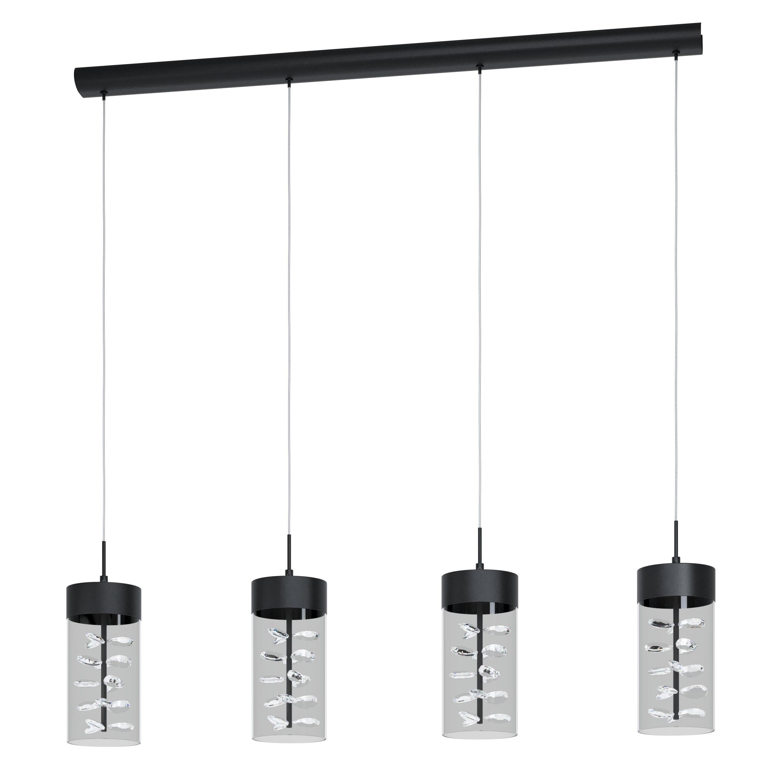 Suspension LED CABEZOLA noir L105cm
