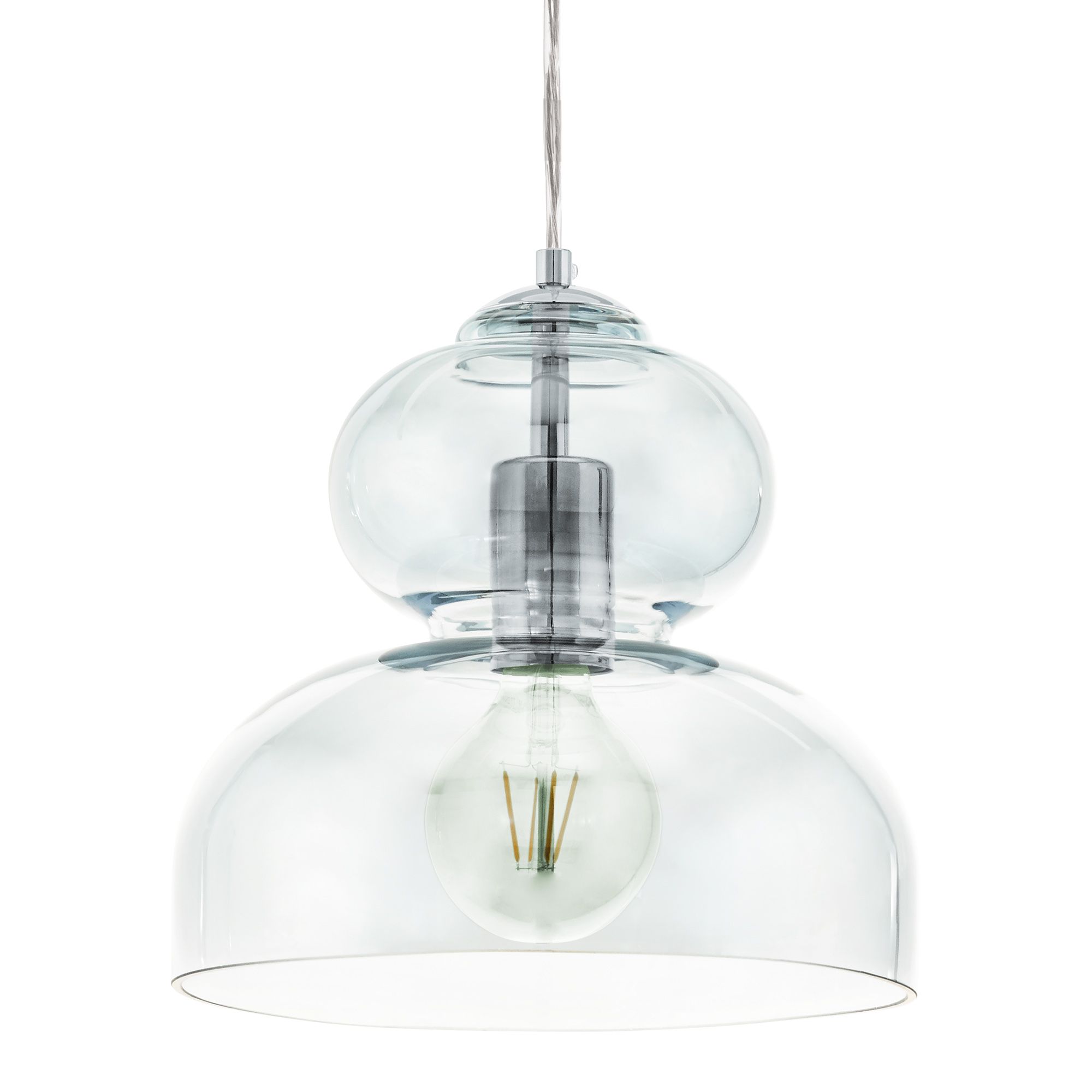 Suspension ULLASTE verre Ø25cm