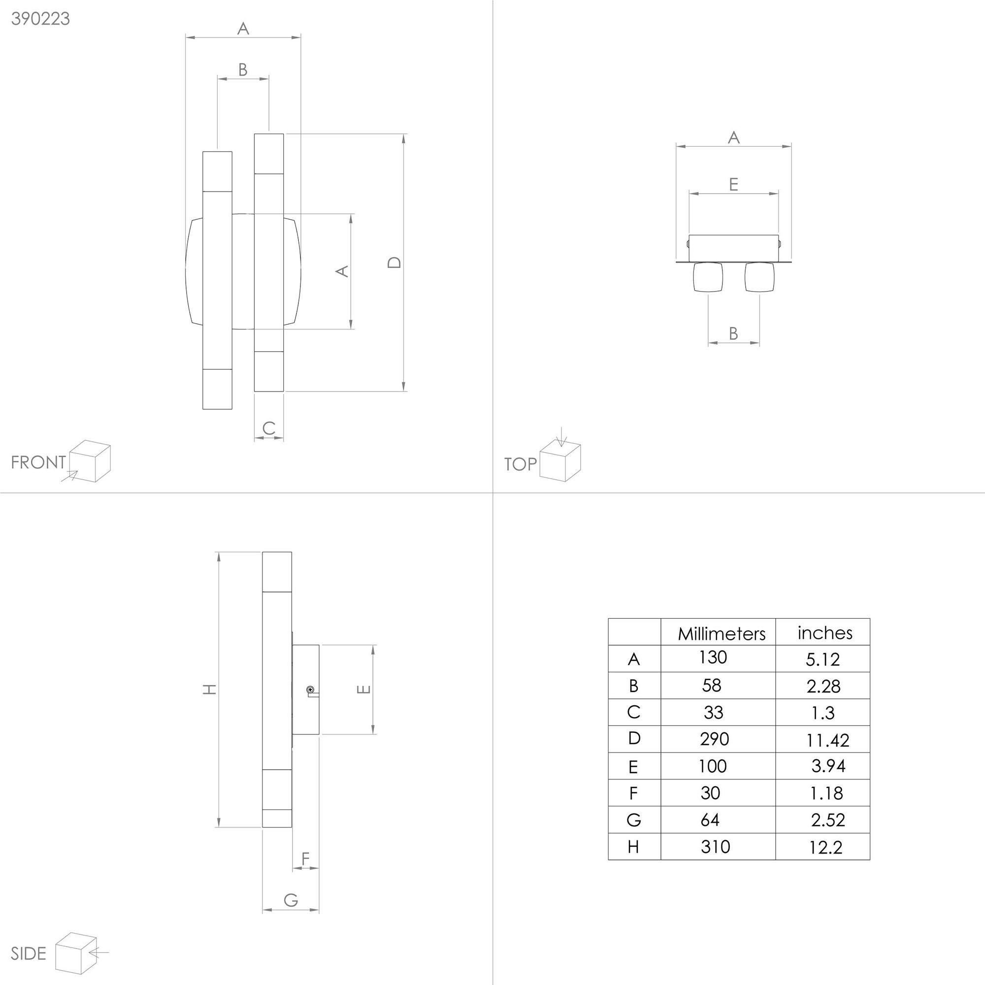 Applique LED ESTANTERIOS multicouleur HT31cm
