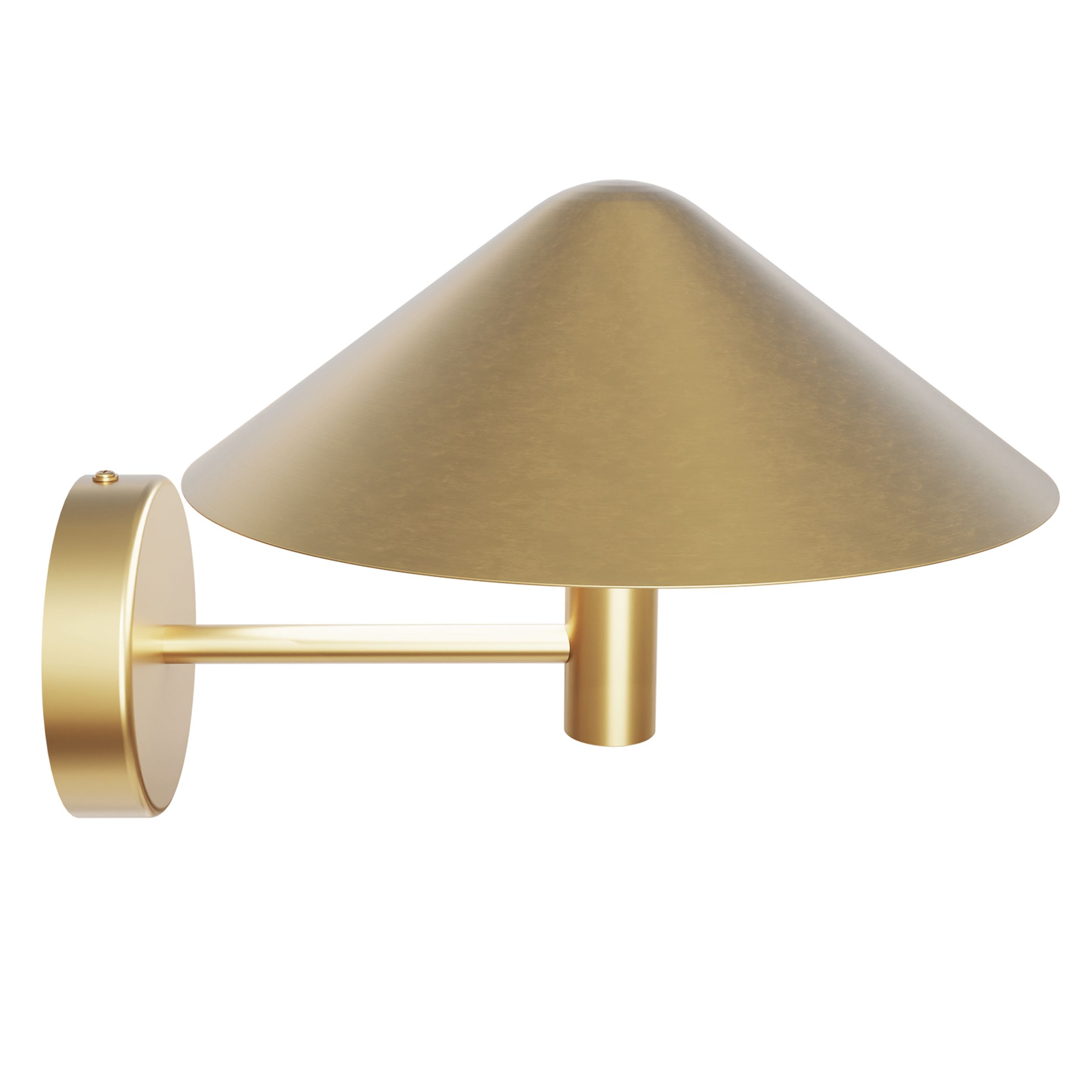 Applique LED dimmablePARAGUAY doré Ø27cm