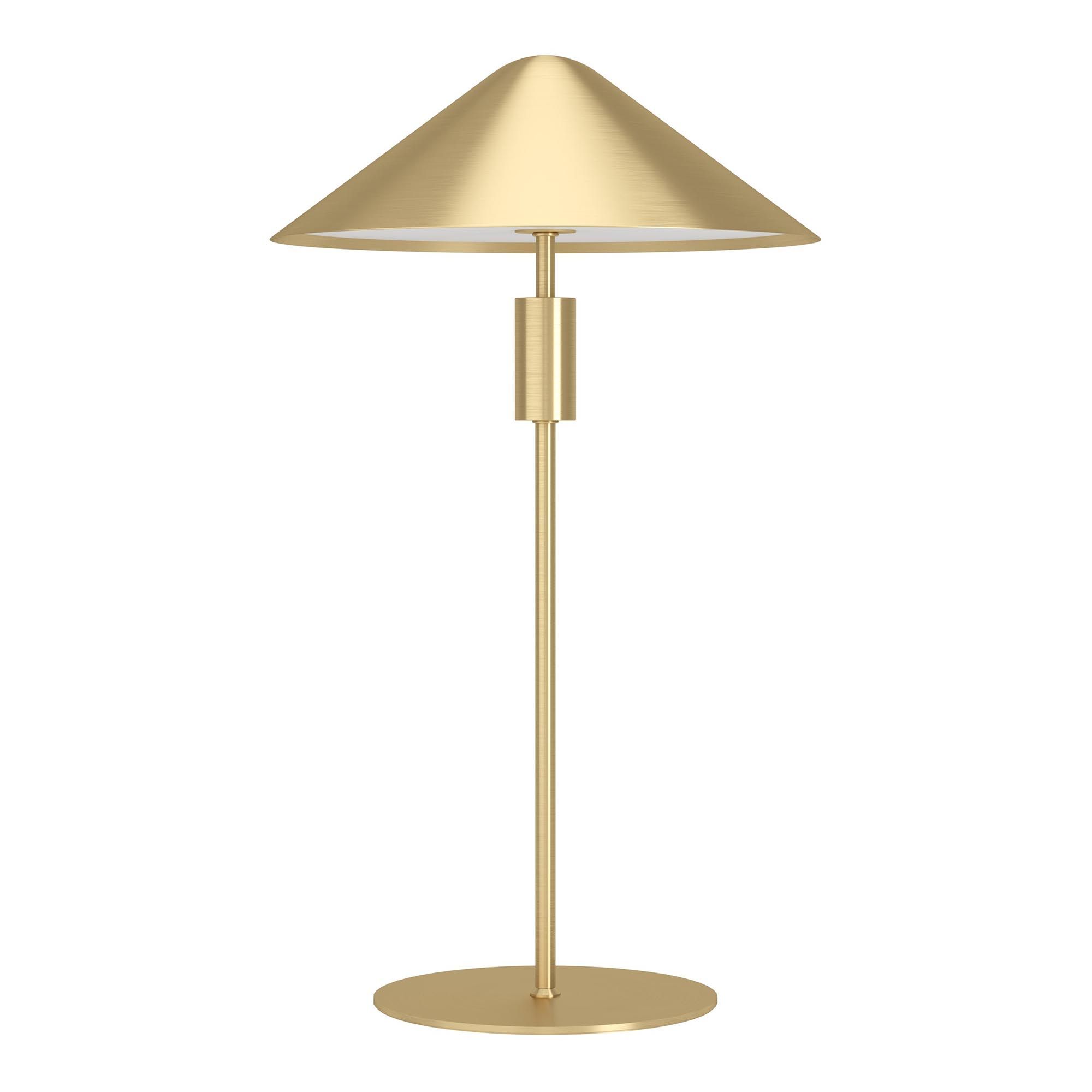 Lampe à poser LED dimmable PARAGUAY doré H46,5cm