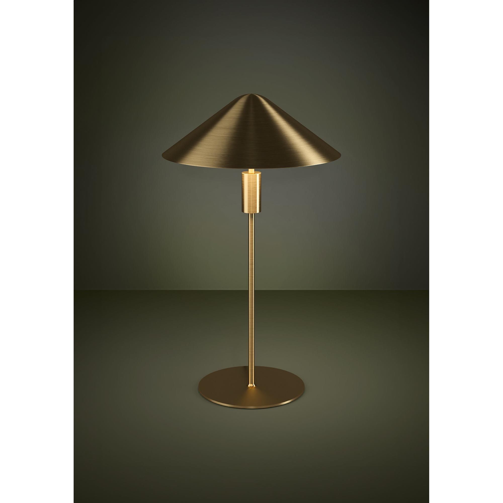 Lampe de table LED dimmable PARAGUAY doré H46,5cm