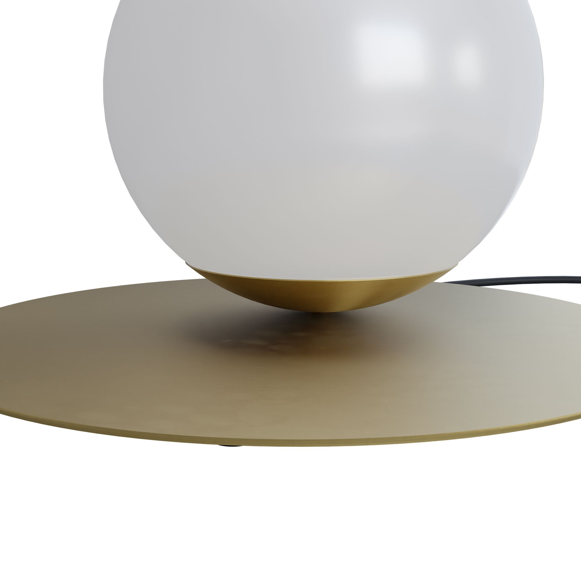 Lampe de table en métal doré ARENALES E27 40W