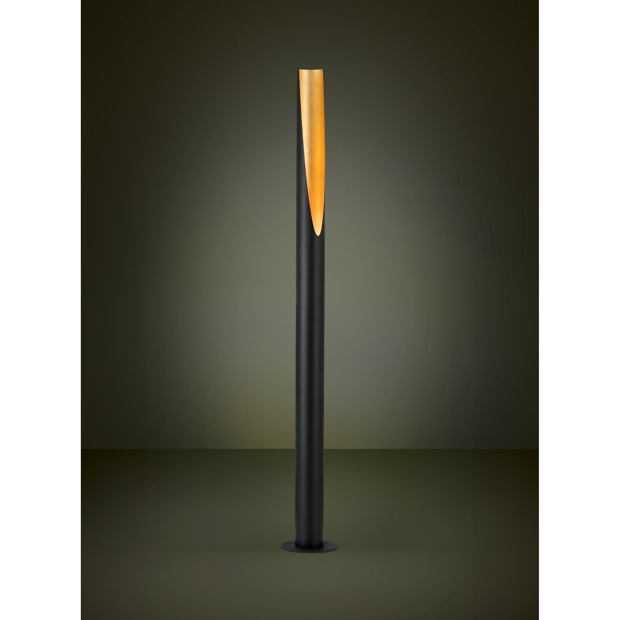 Lampadaire PREBONE noir H180,5cm