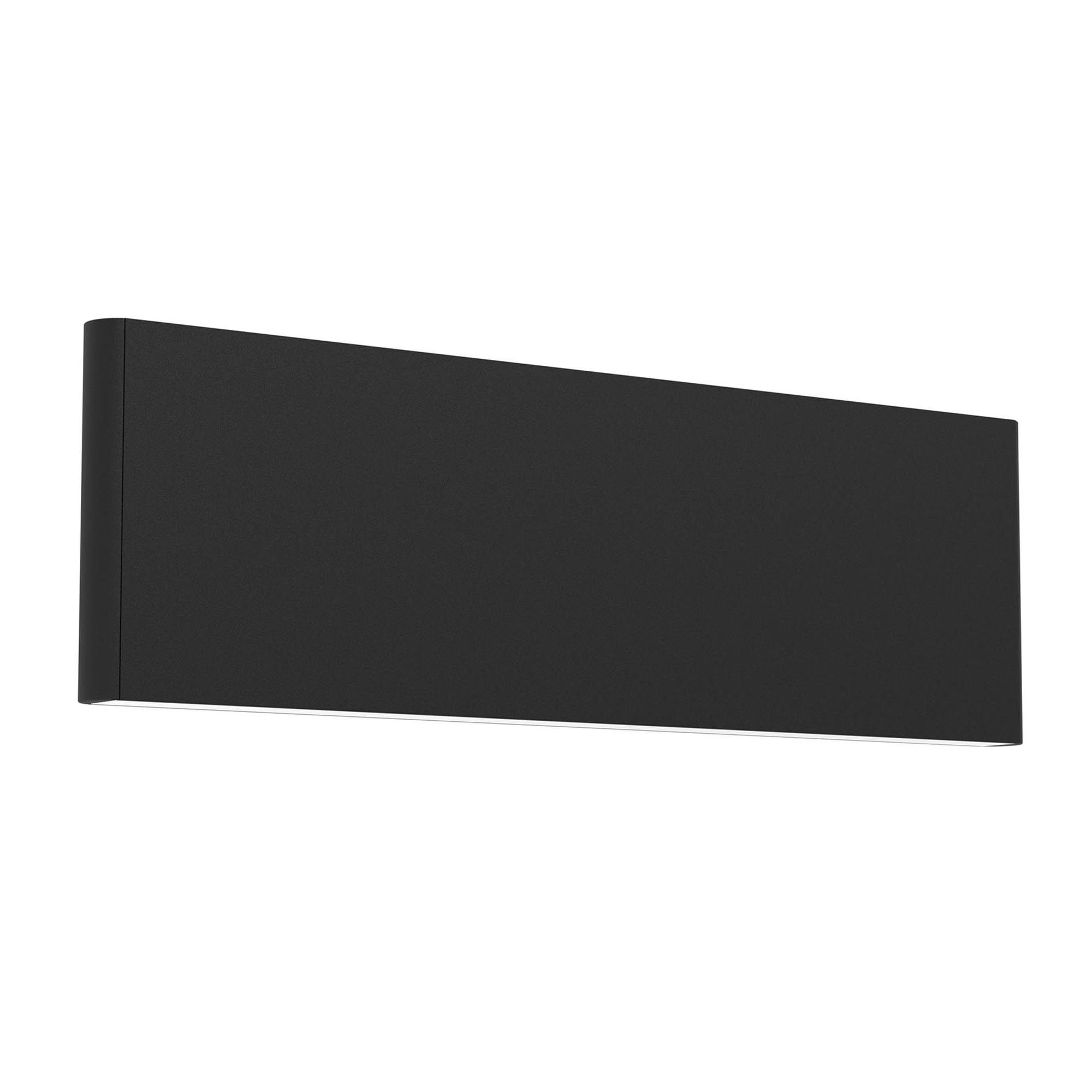 Applique LED CLIMENE noir H8cm