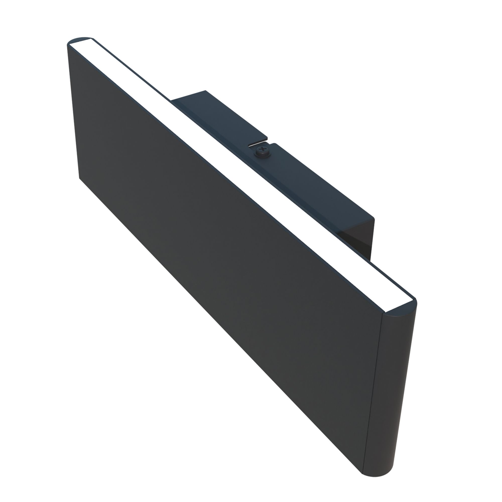 Applique LED CLIMENE noir H8cm