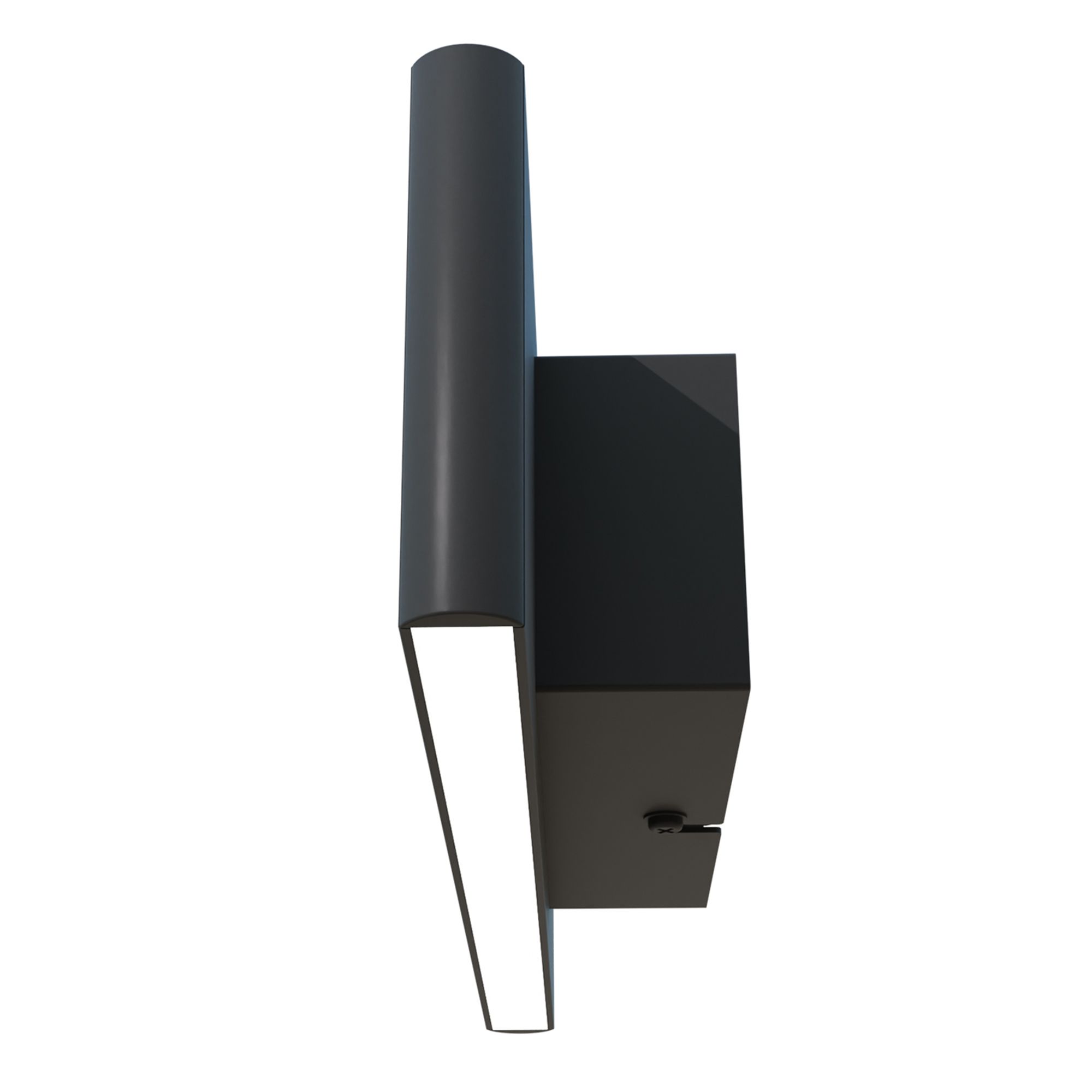 Applique LED CLIMENE noir H8cm