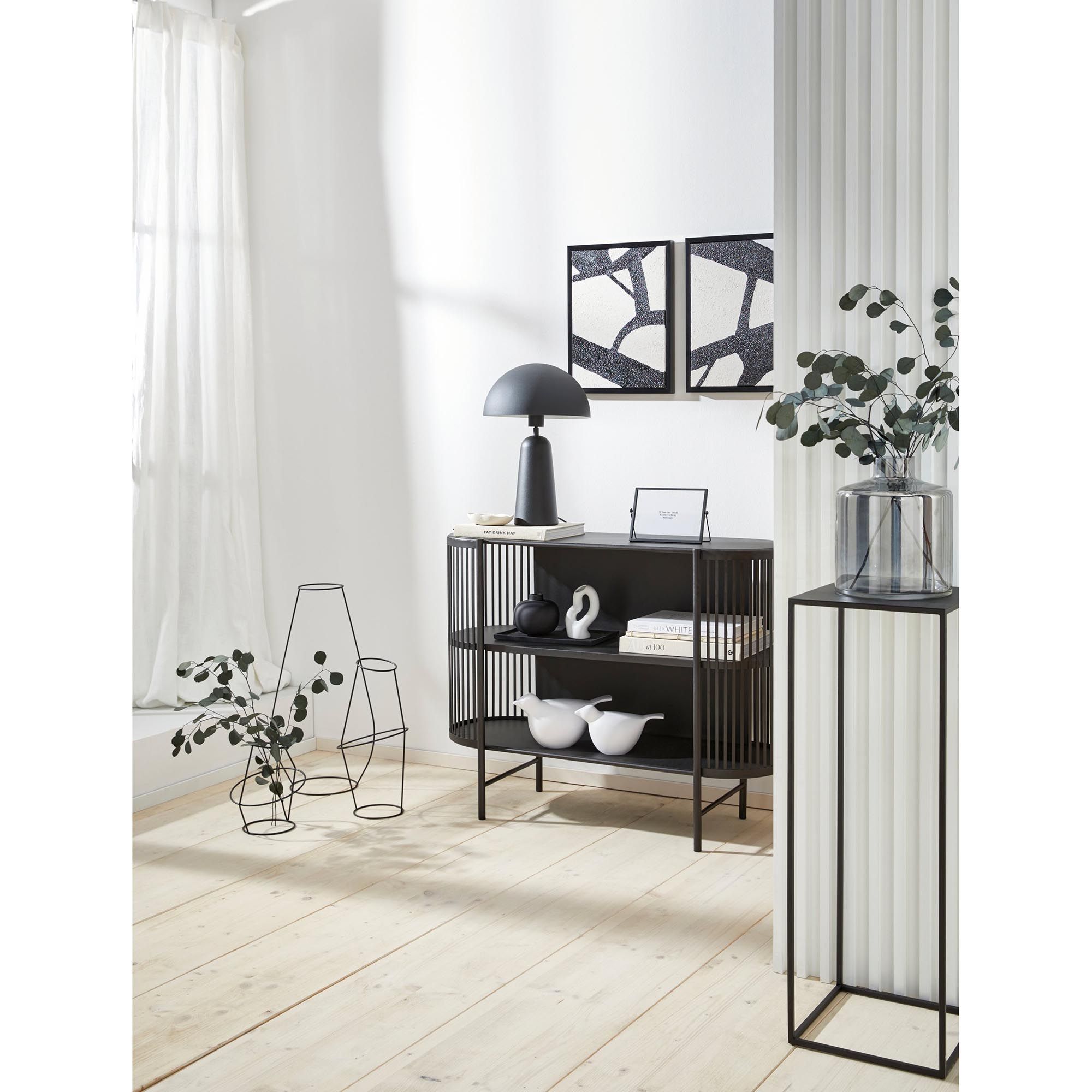 Lampe de table ARANZOLA noir H45cm