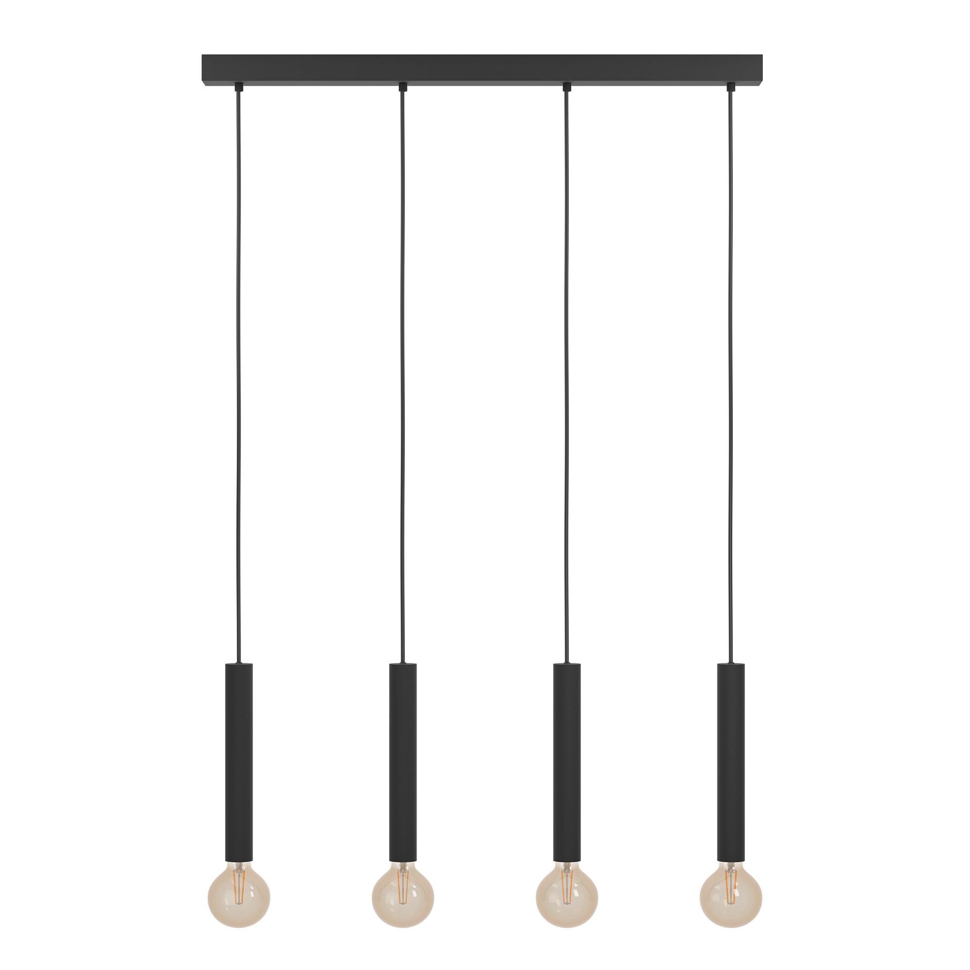 Suspension CORTENOVA noir L84cm