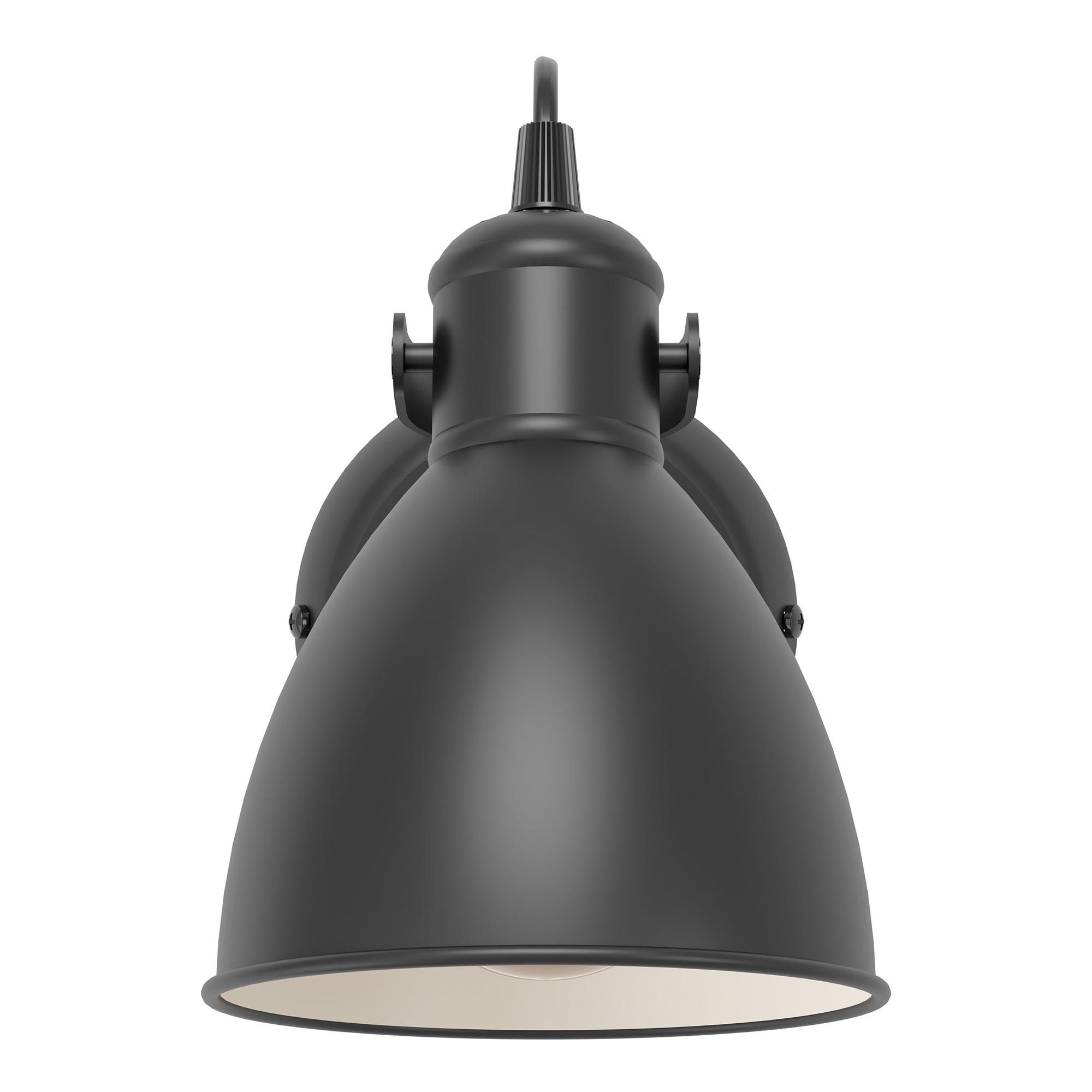 Applique PRIDDY noir H21,5cm