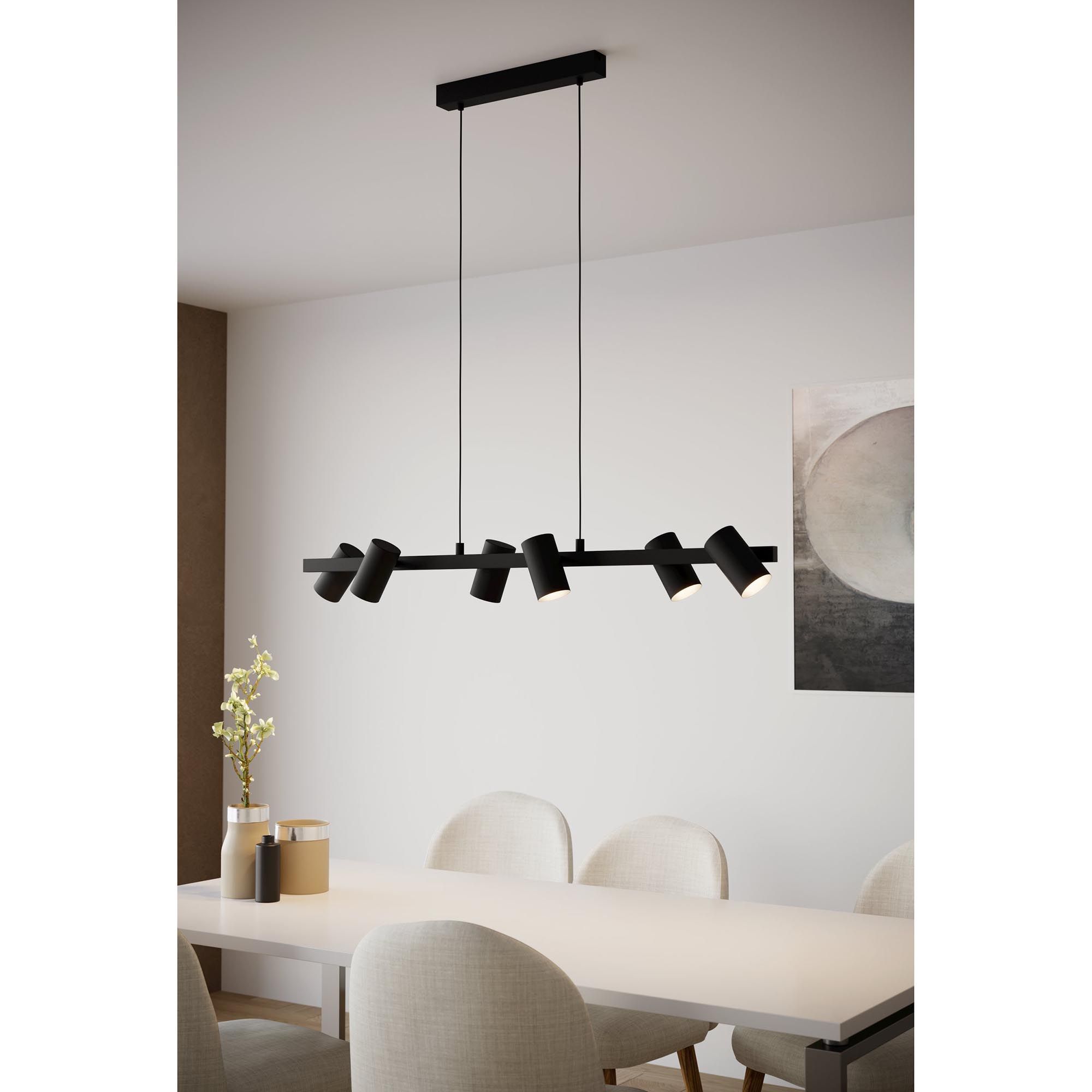 Suspension GATUELA noir L116cm