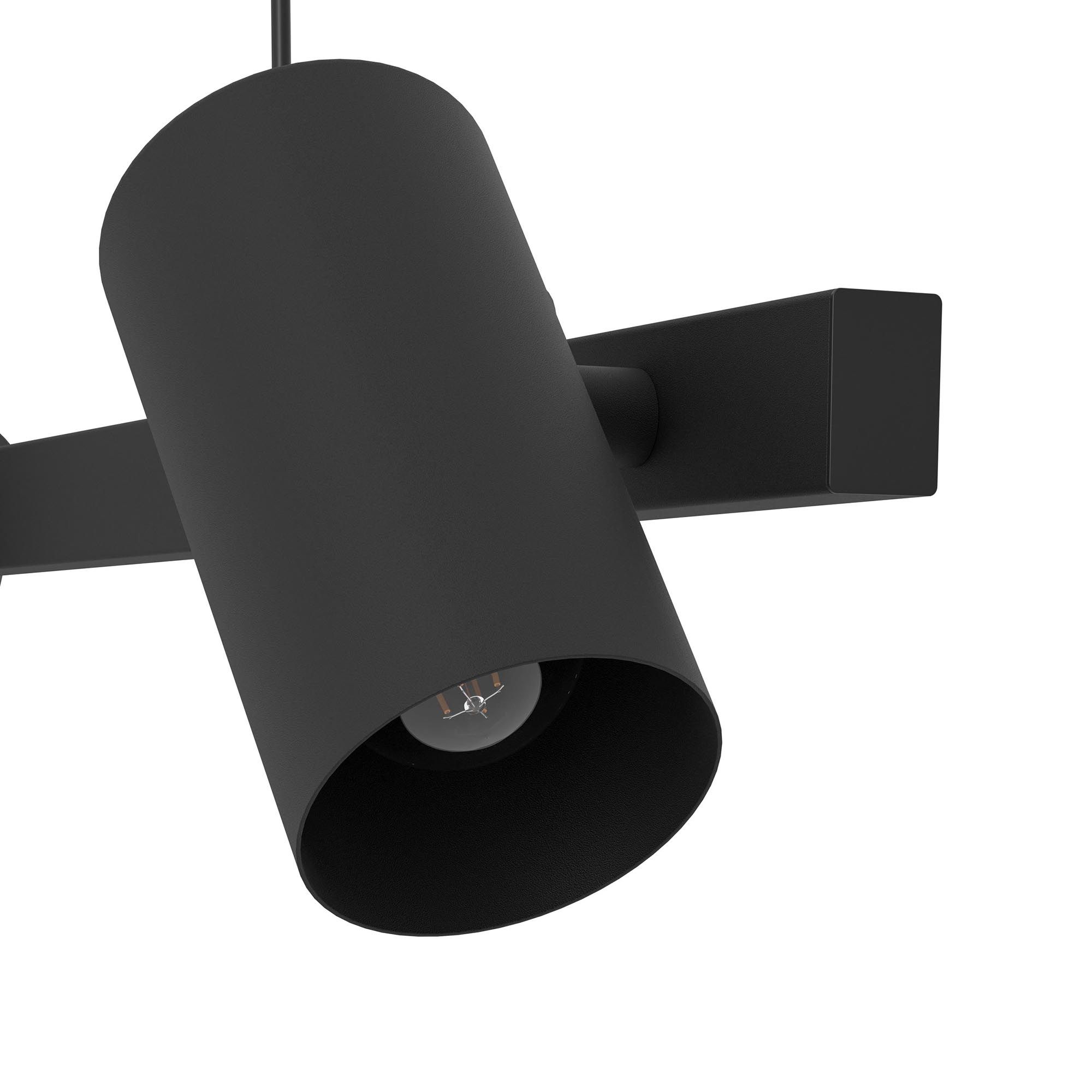 Suspension GATUELA noir L116cm