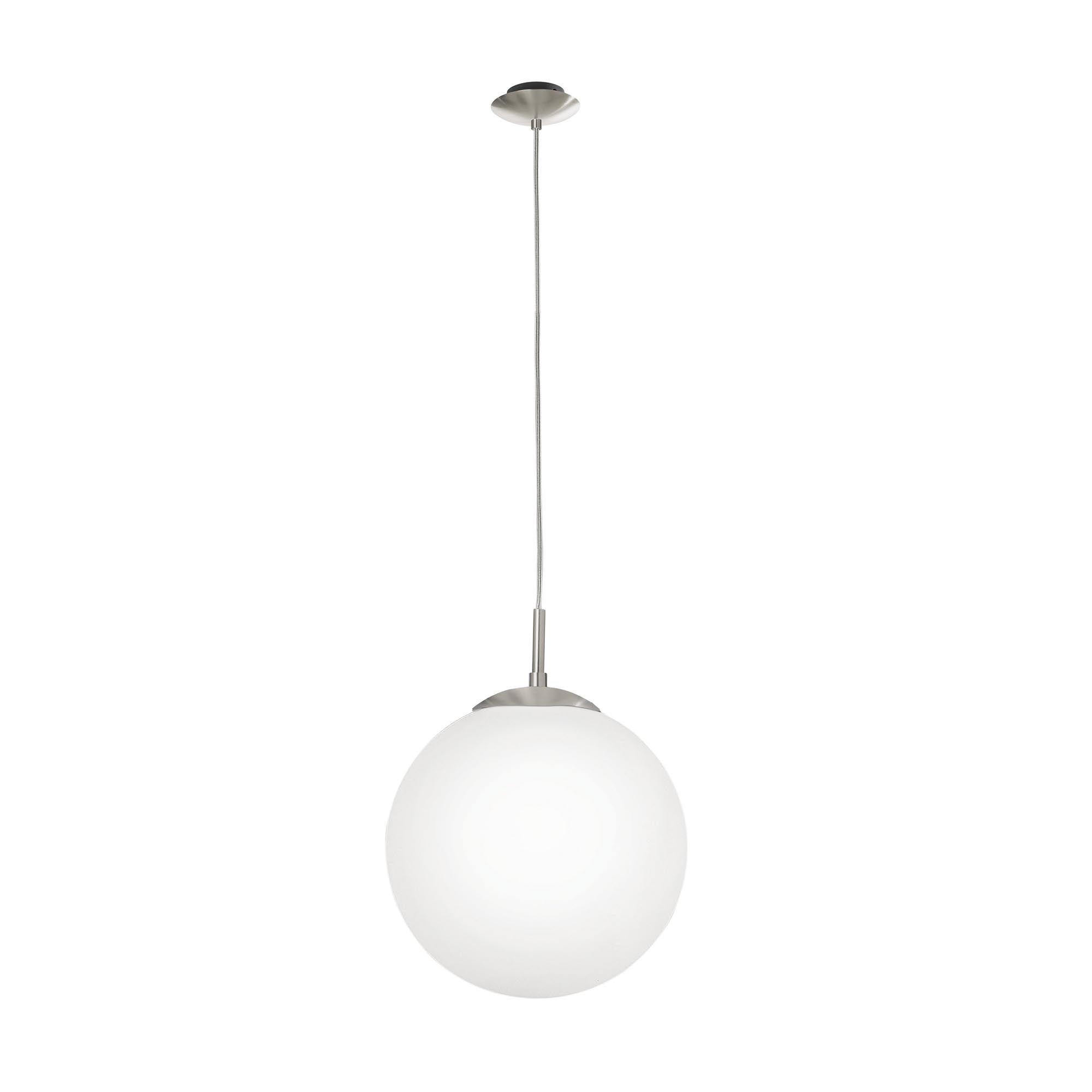 Suspension RONDO verre opalin Ø30cm
