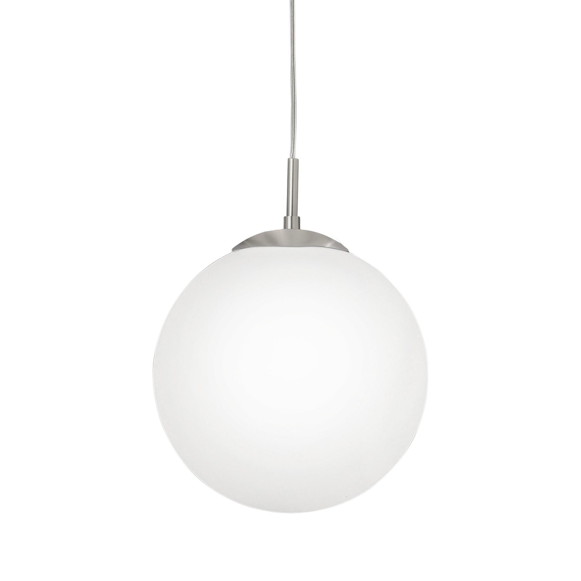 Suspension RONDO verre opalin Ø30cm
