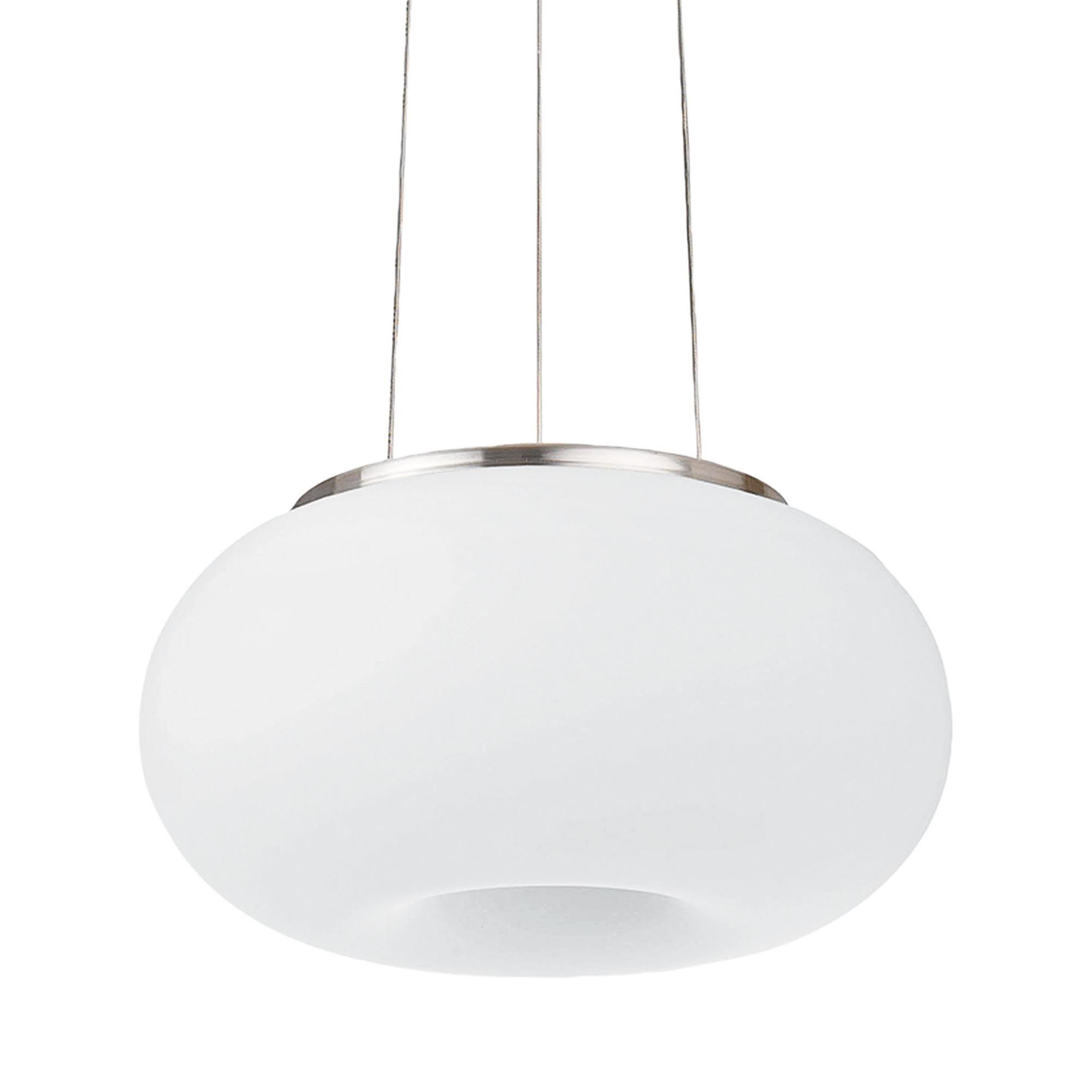 Suspension OPTICA verre opalin Ø28cm