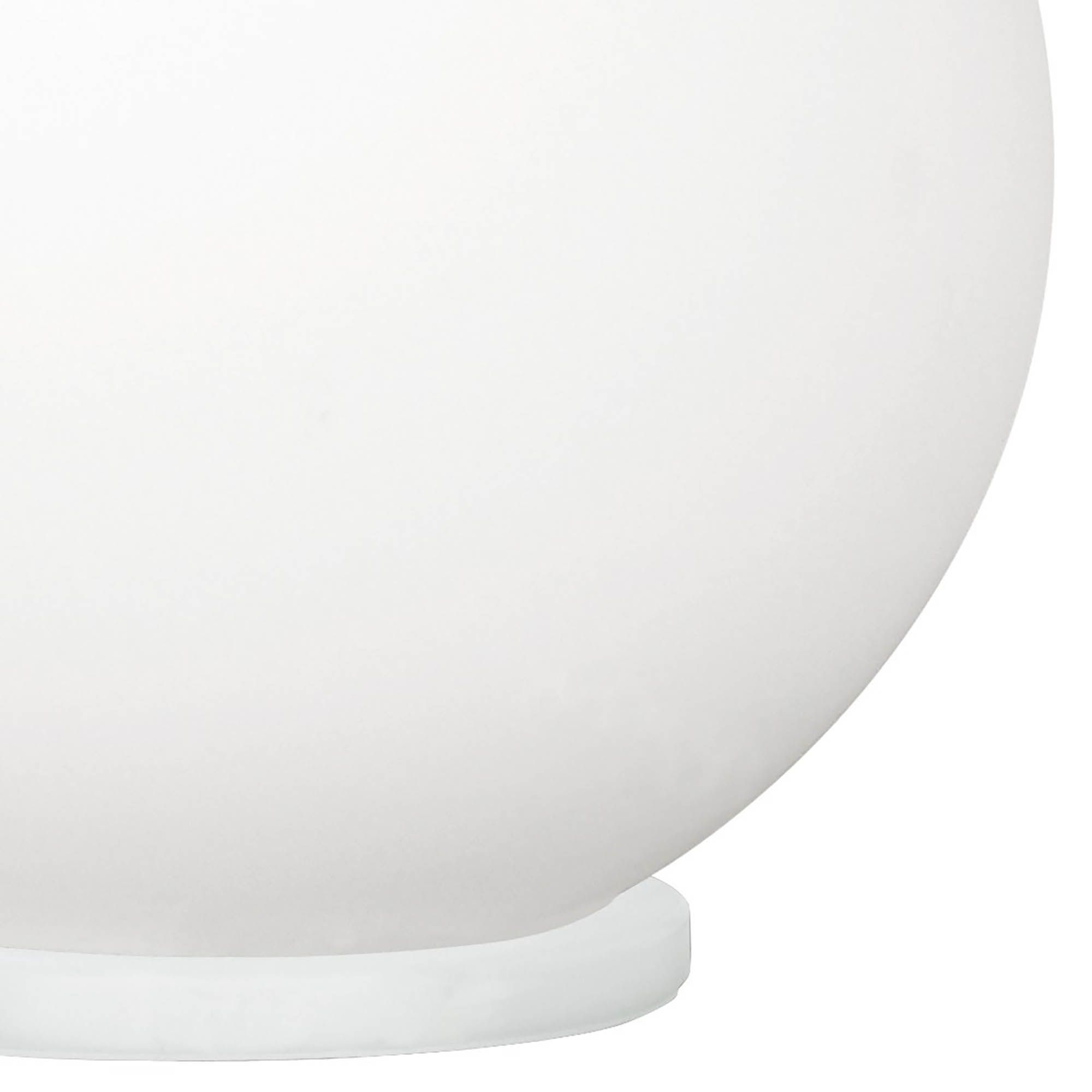 Lampe RONDO blanc H21cm