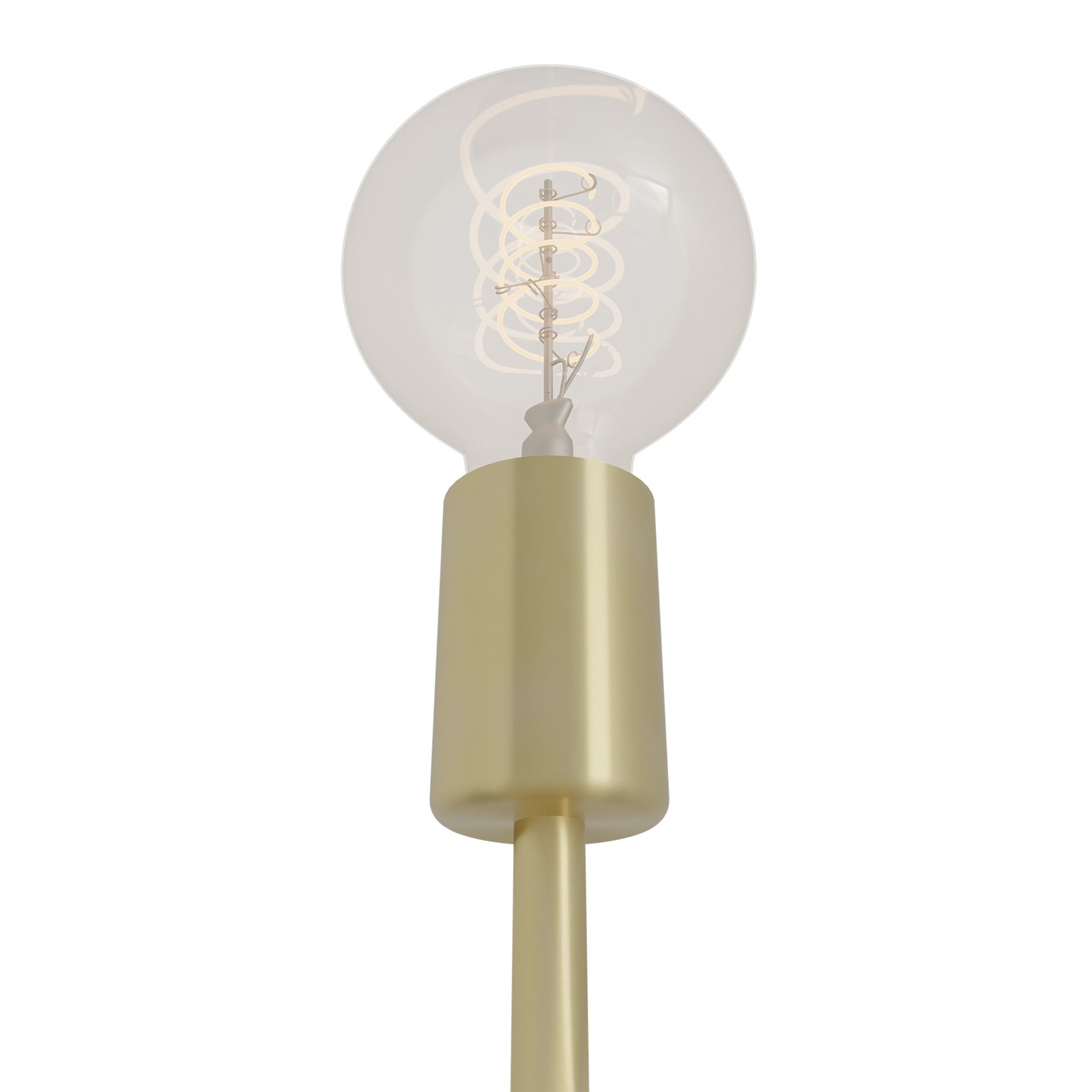 Lampe CARMITA marbre blanc/laiton H26cm