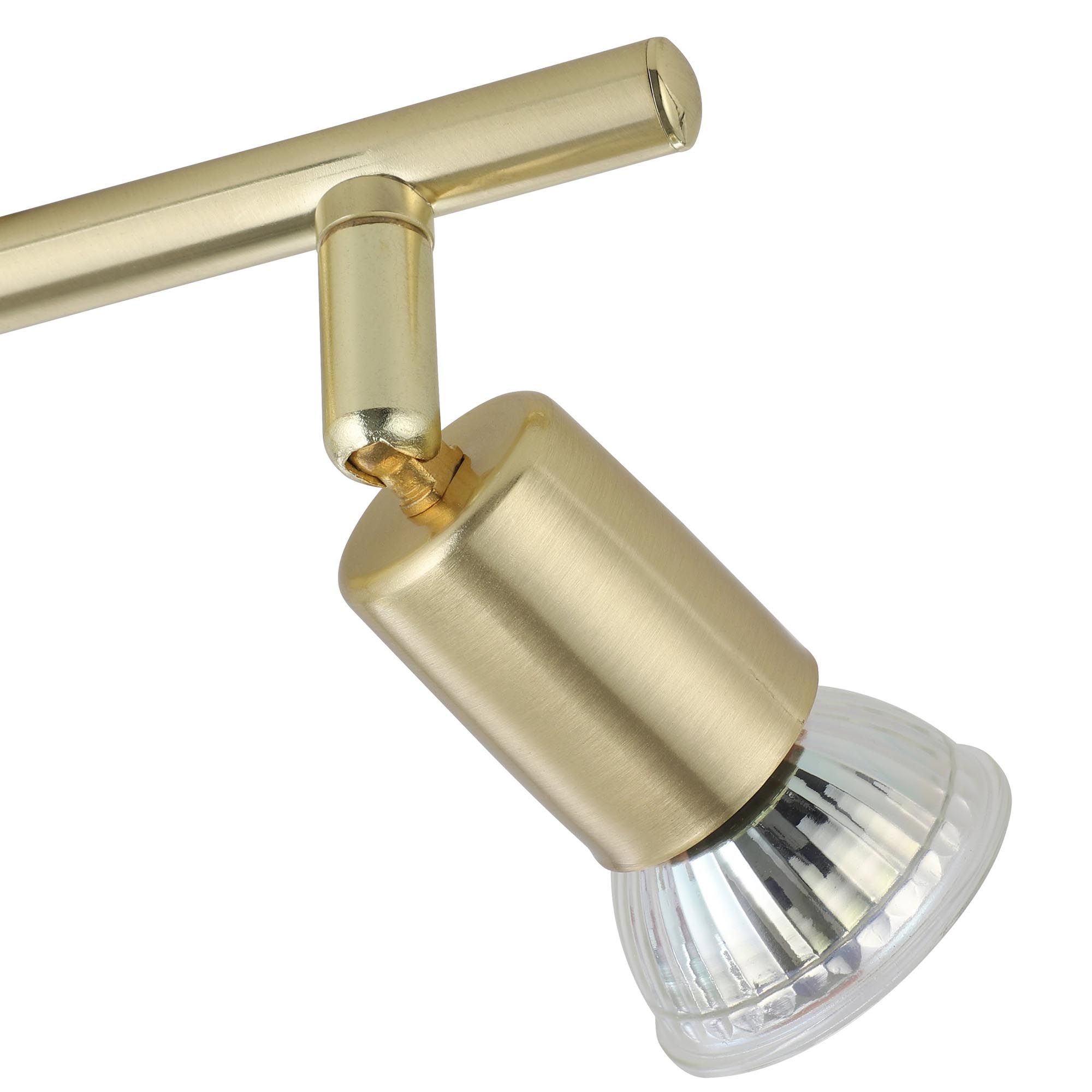 Réglette LED BUZZ-LED métal/doré L28,5cm