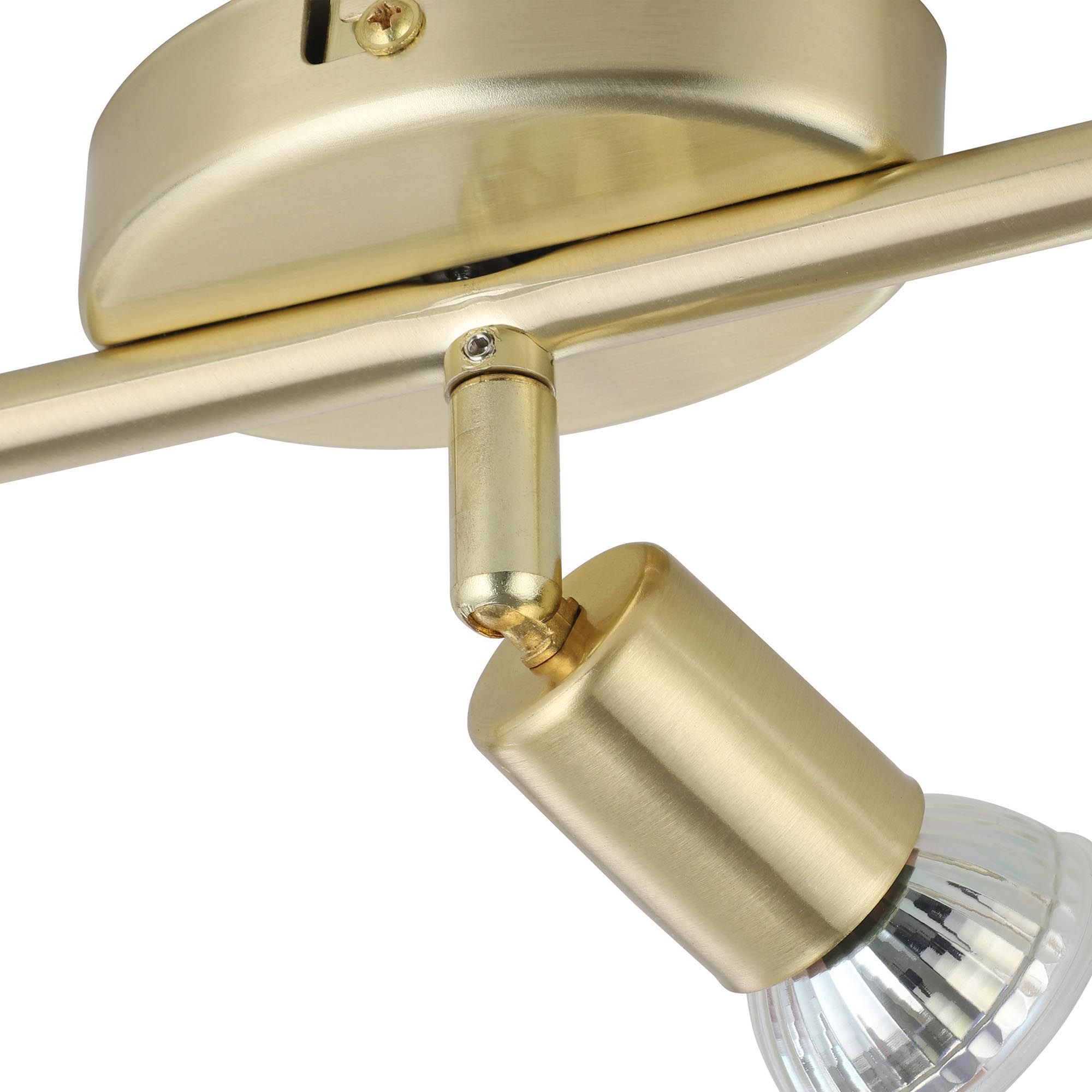 Réglette LED BUZZ-LED métal/doré L48,5cm