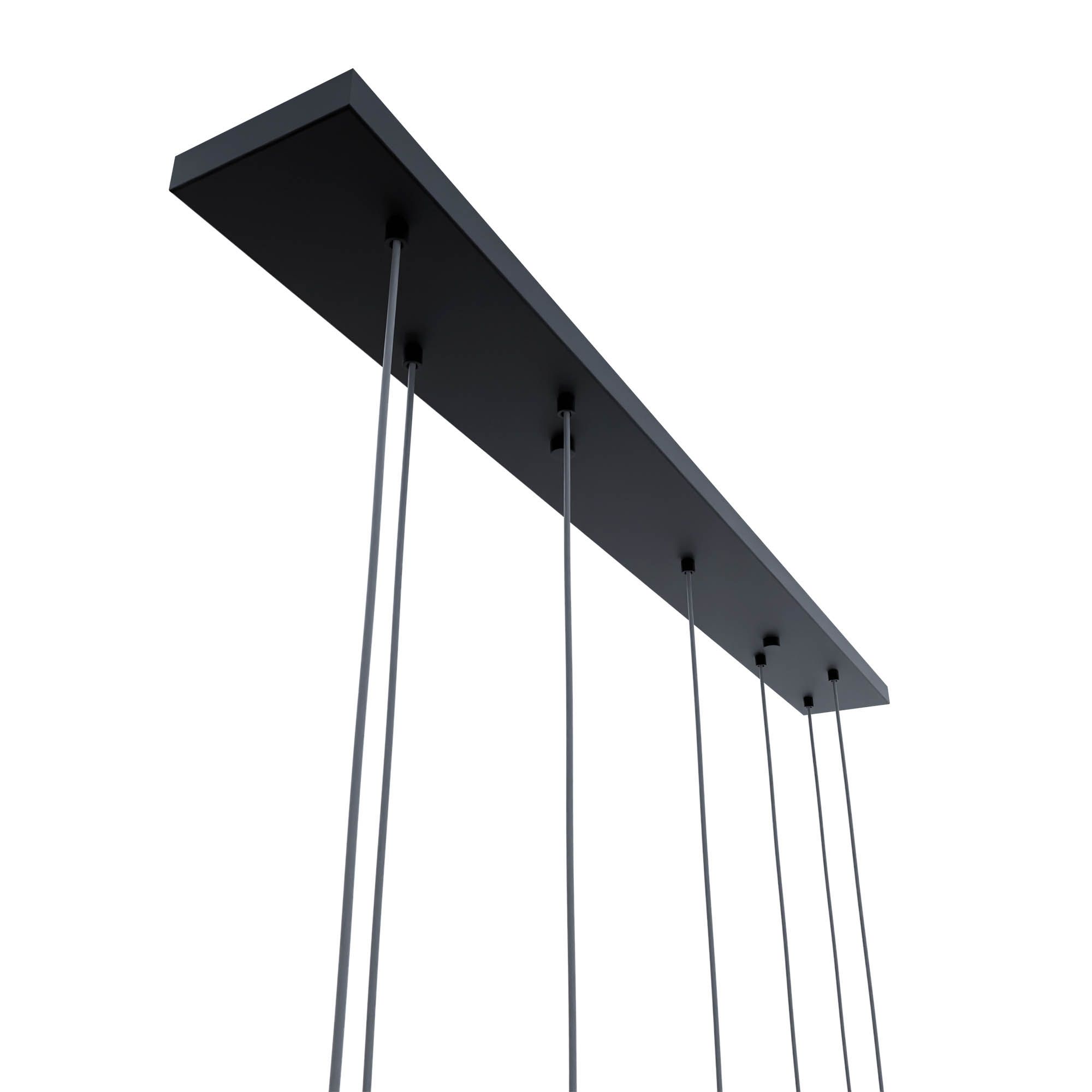 Suspension PAZ noir L144,5cm