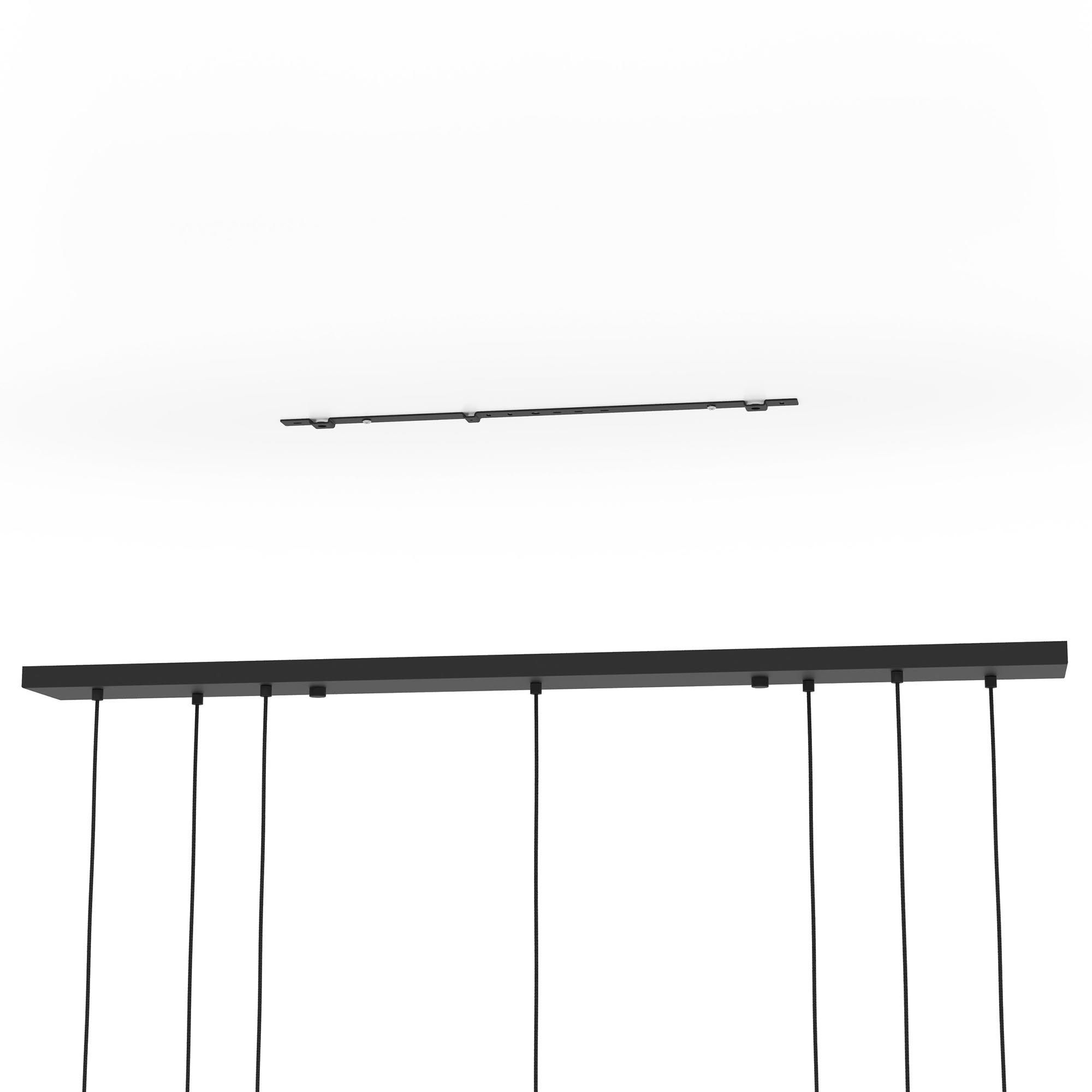 Suspension PAZ noir L144,5cm