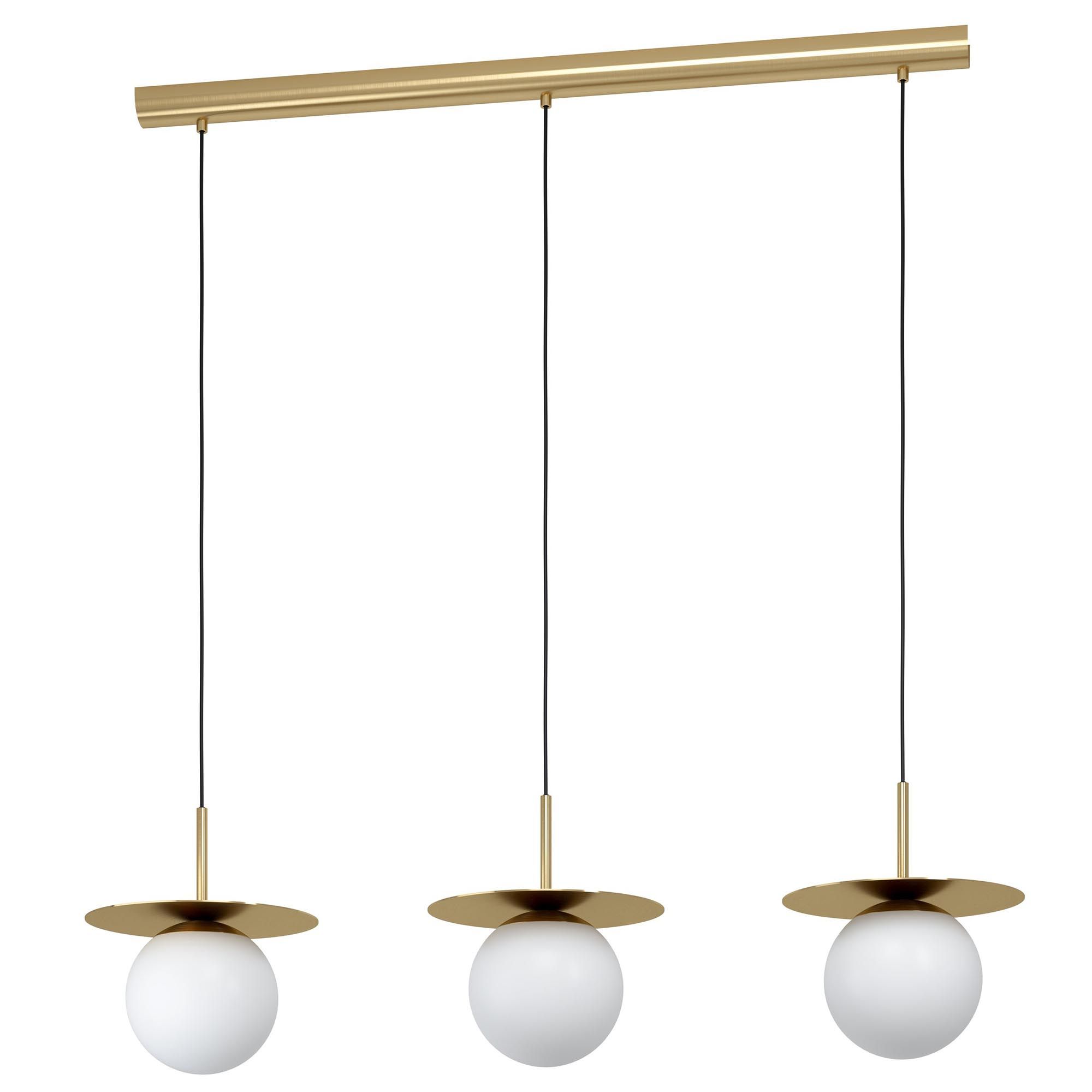 Suspension ARENALES doré L110cm