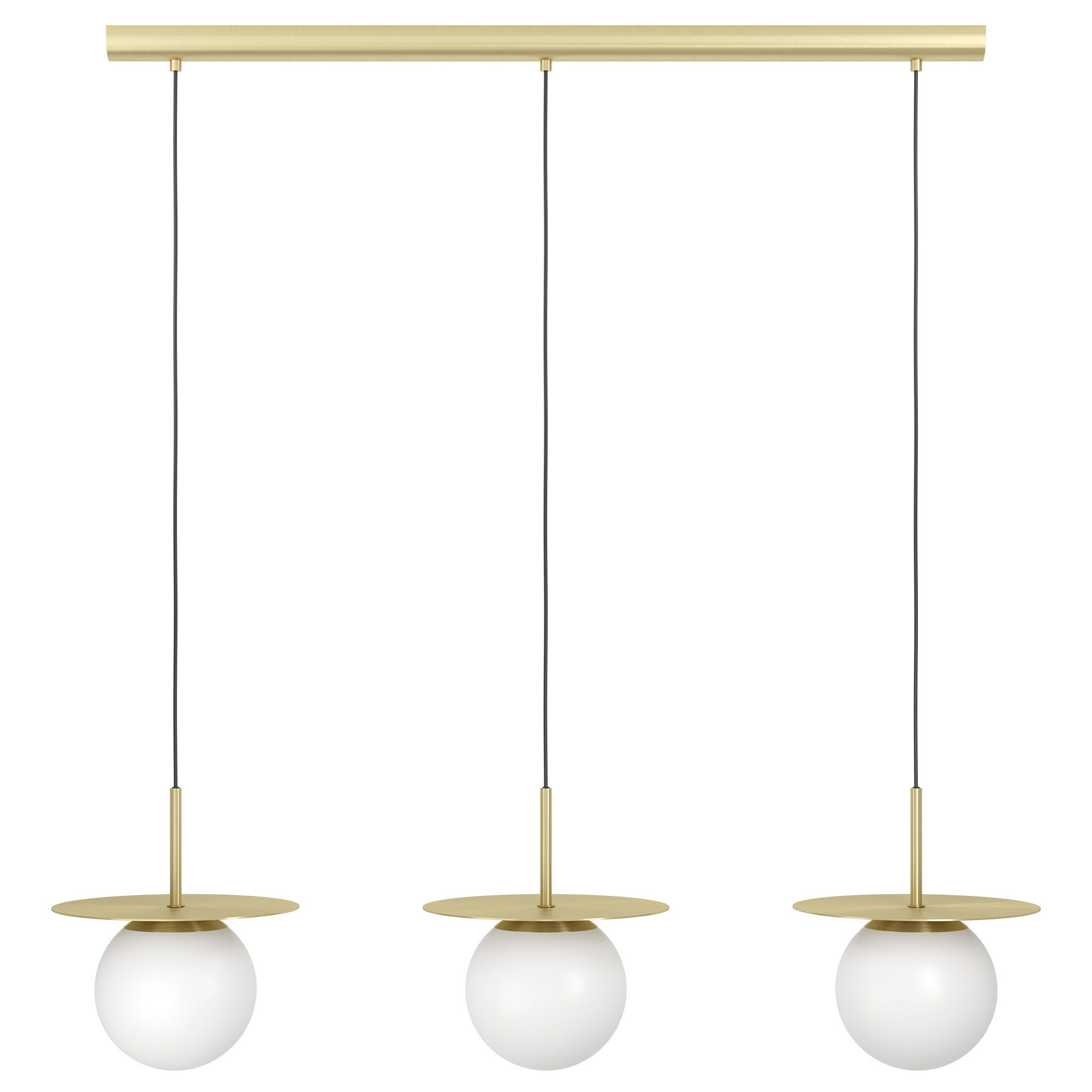 Suspension ARENALES doré L110cm