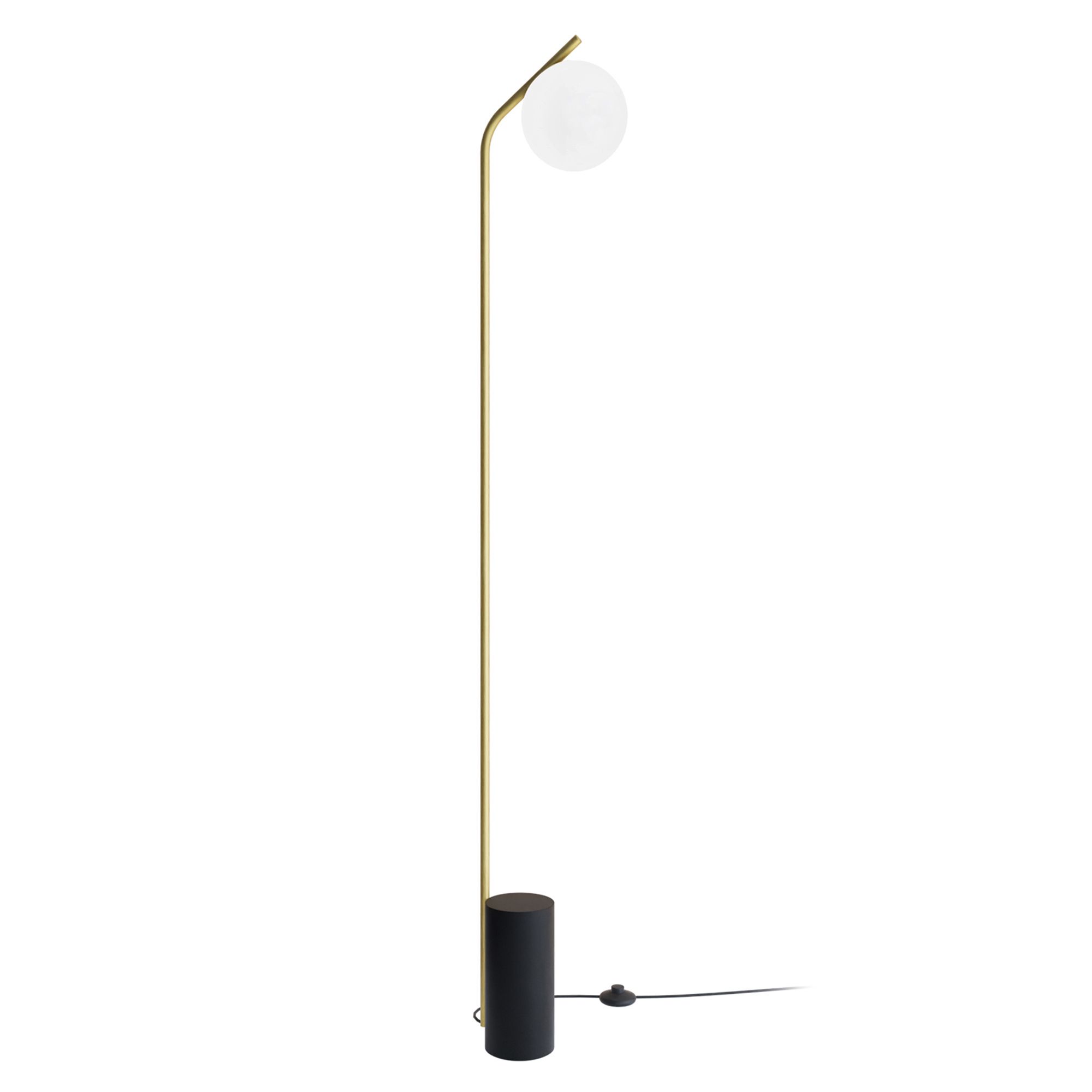Lampadaire BETULIA doré H172cm
