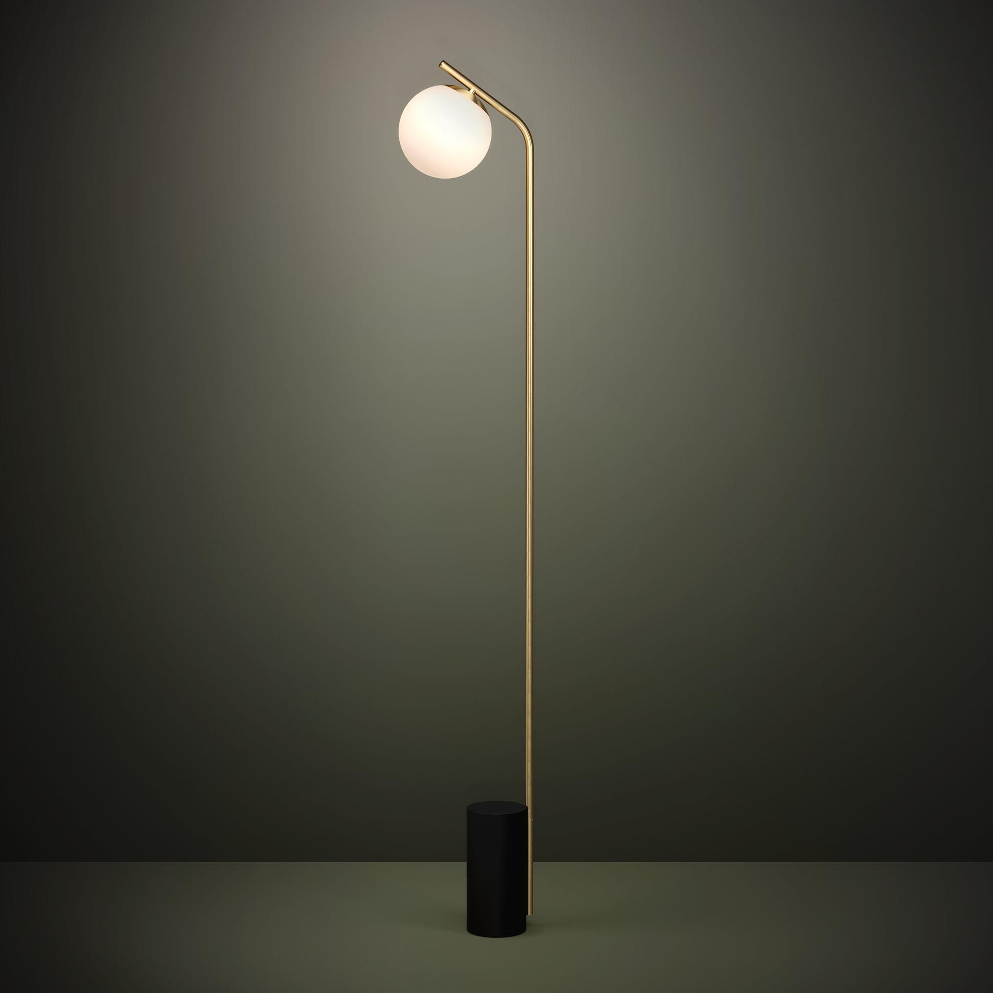Lampadaire BETULIA doré H172cm