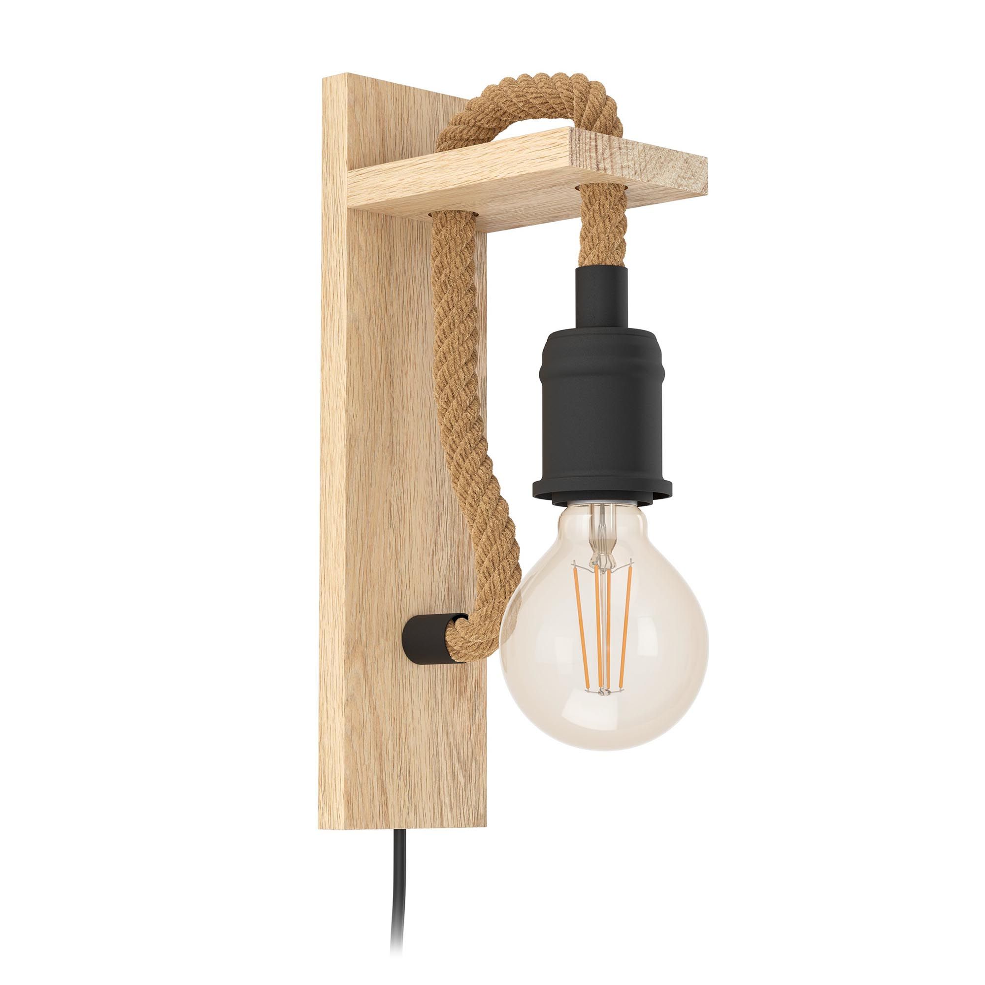 Applique RAMPSIDE bois H30cm