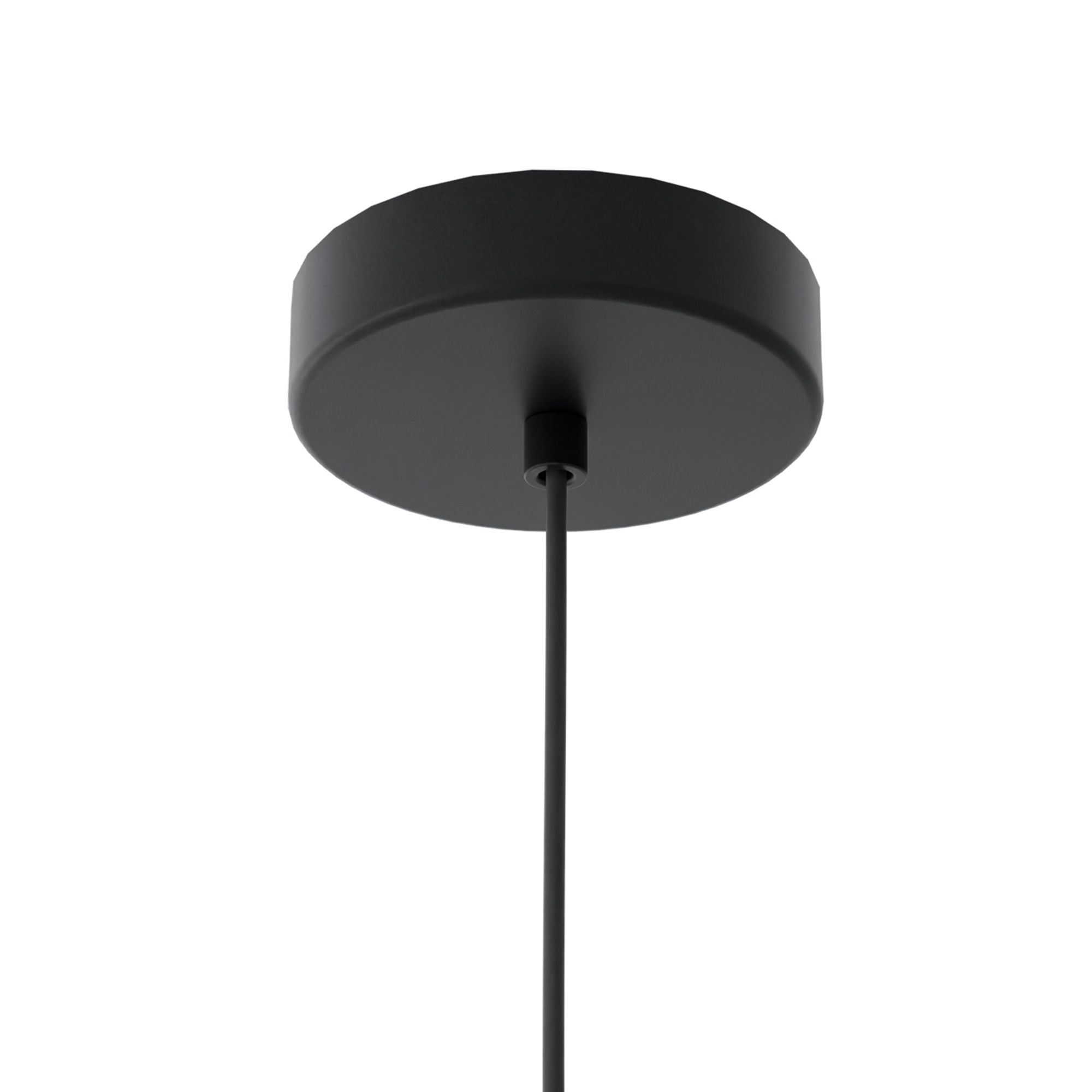 Suspension MILLENA verre fumé Ø22cm