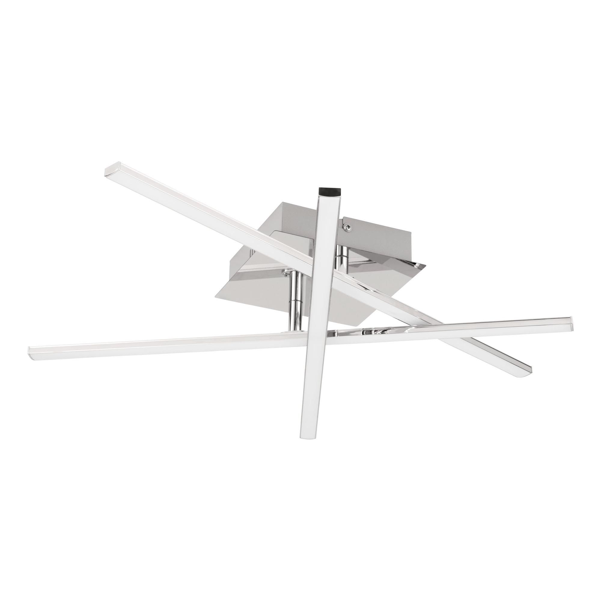 Plafonnier  LED LASANA 1 chrome Ø50cm