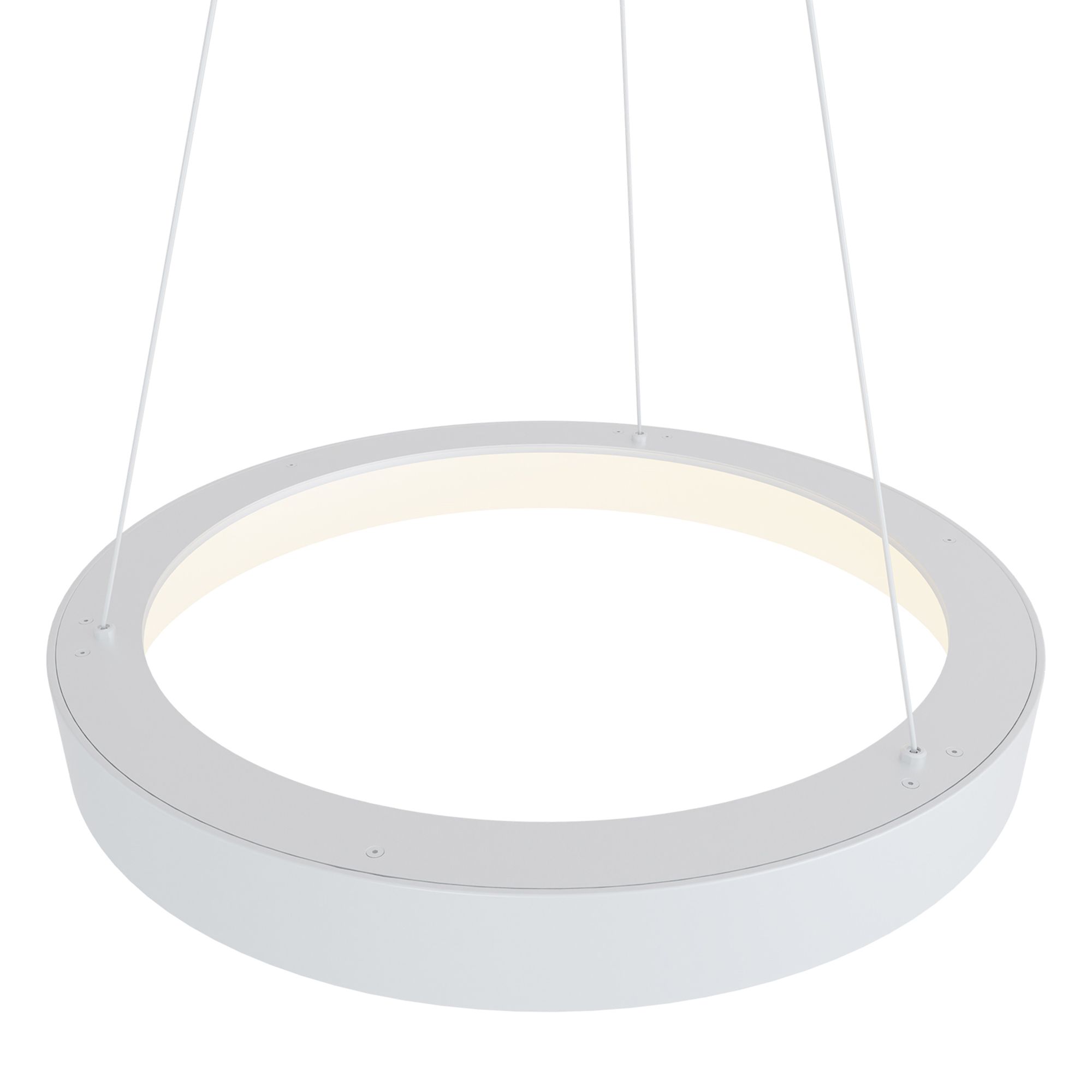 Suspension LED dimmable CAMPO ROSSO blanc Ø60cm